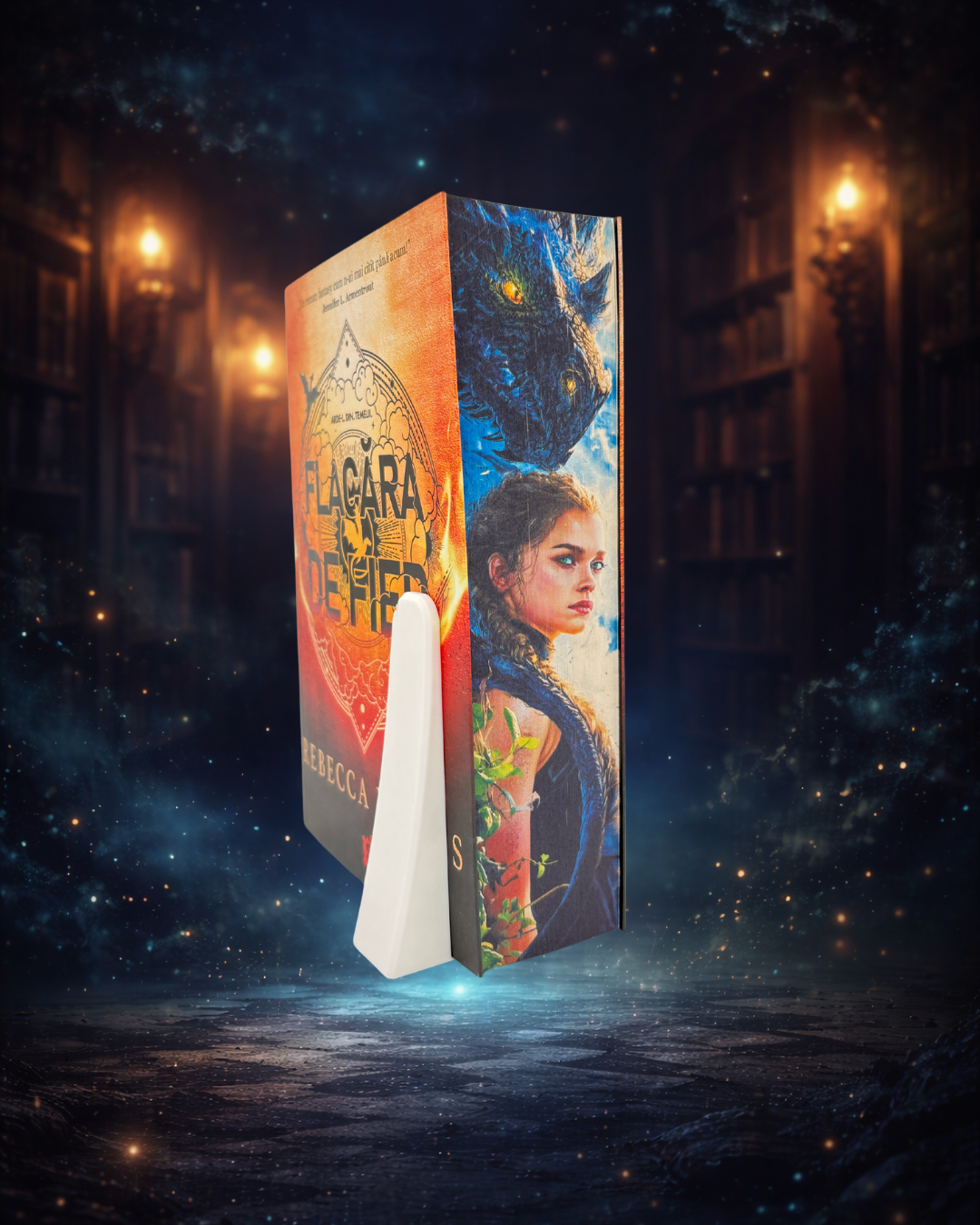 Flacăra de fier cu printed edges - Rebecca Yarros