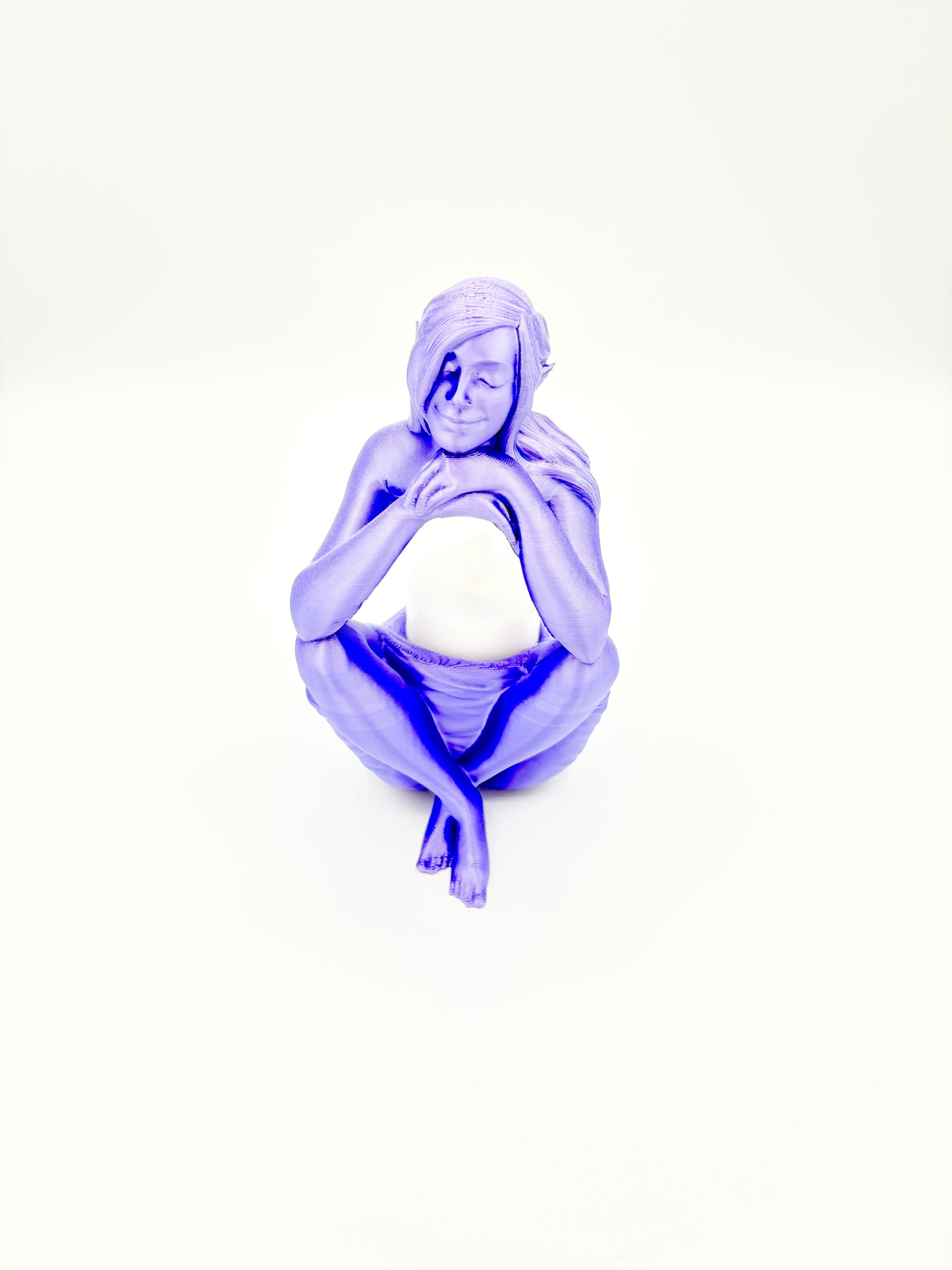 Statuetă "Visul Elfului" - suport pentru lumânari LED sau plante