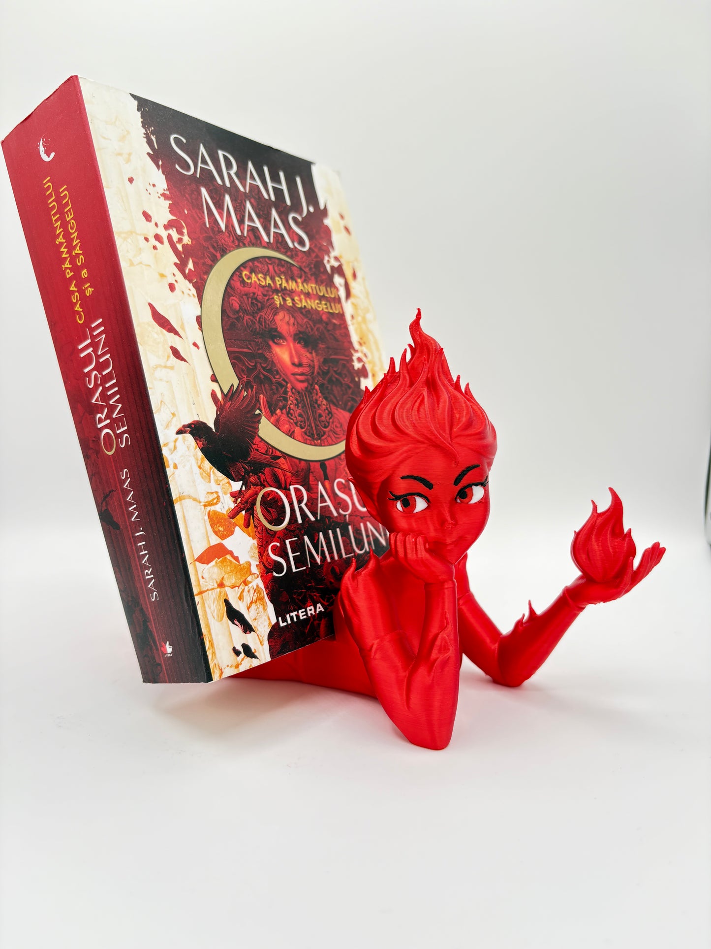 Suport de carte Spiritul Focului - Inspirație Crescent City