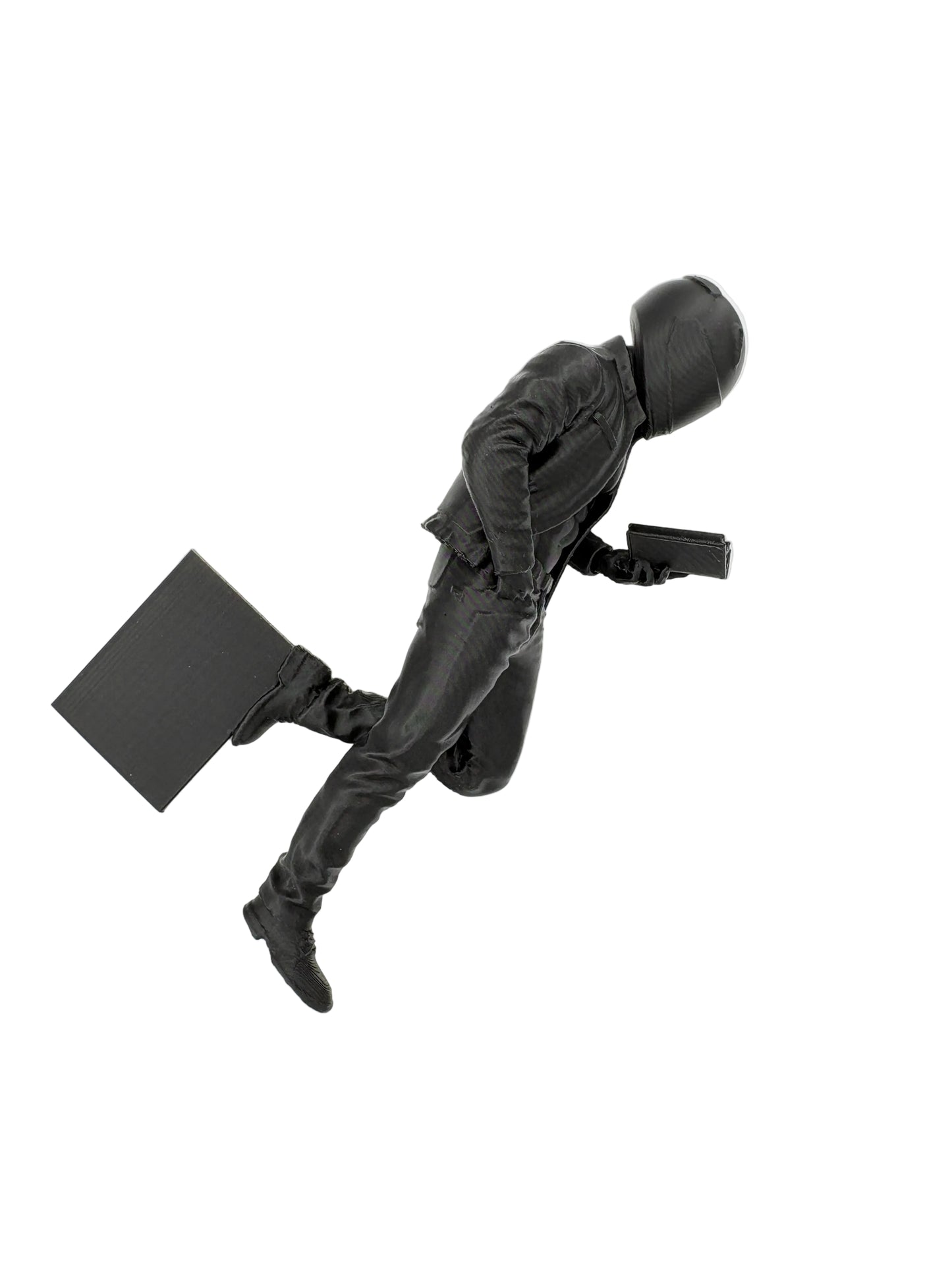 Motociclist Reader – Decor 3D pentru raftul cu cărți