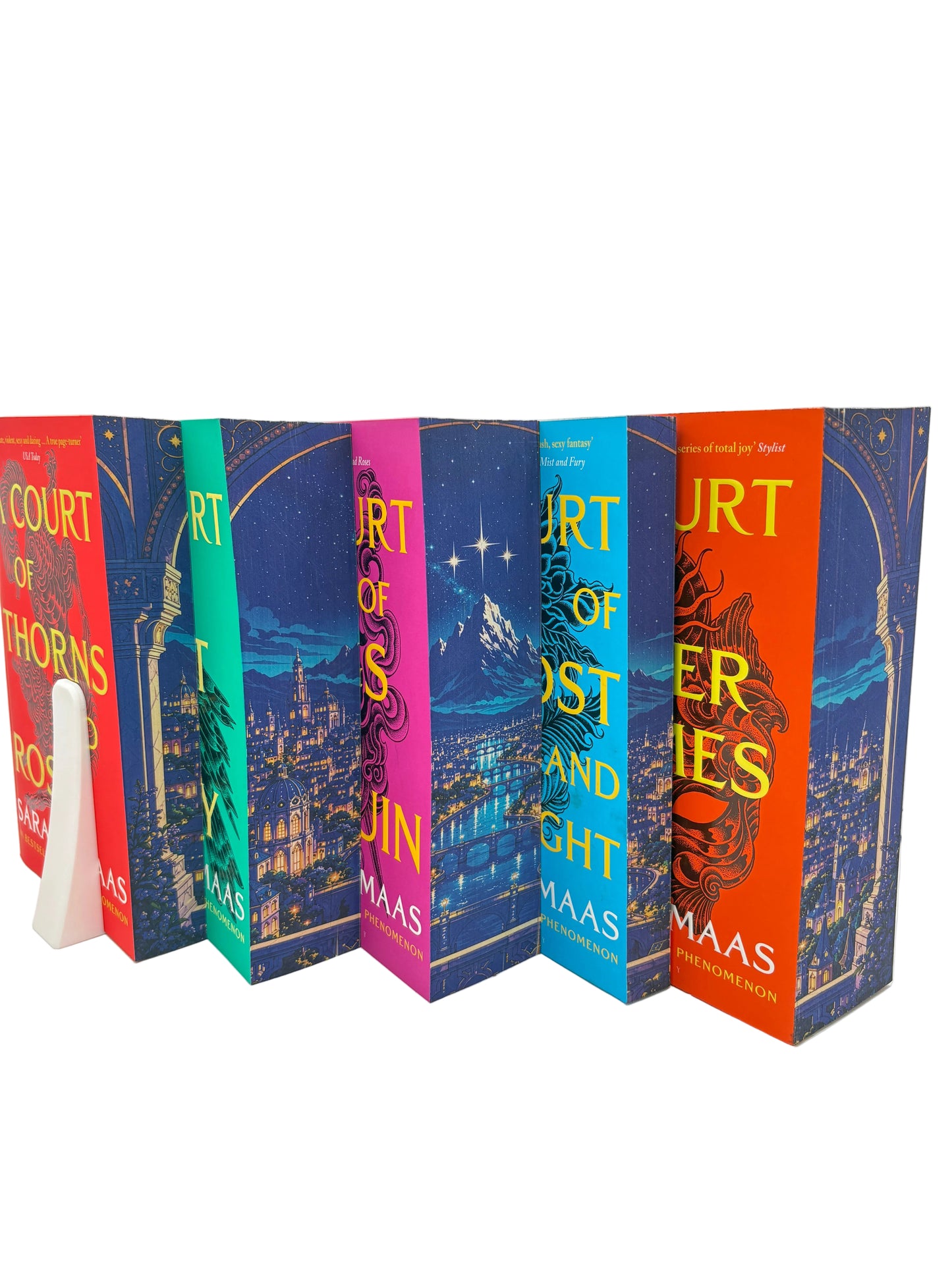 ACOTAR set with printed edges - Sarah J. Maas