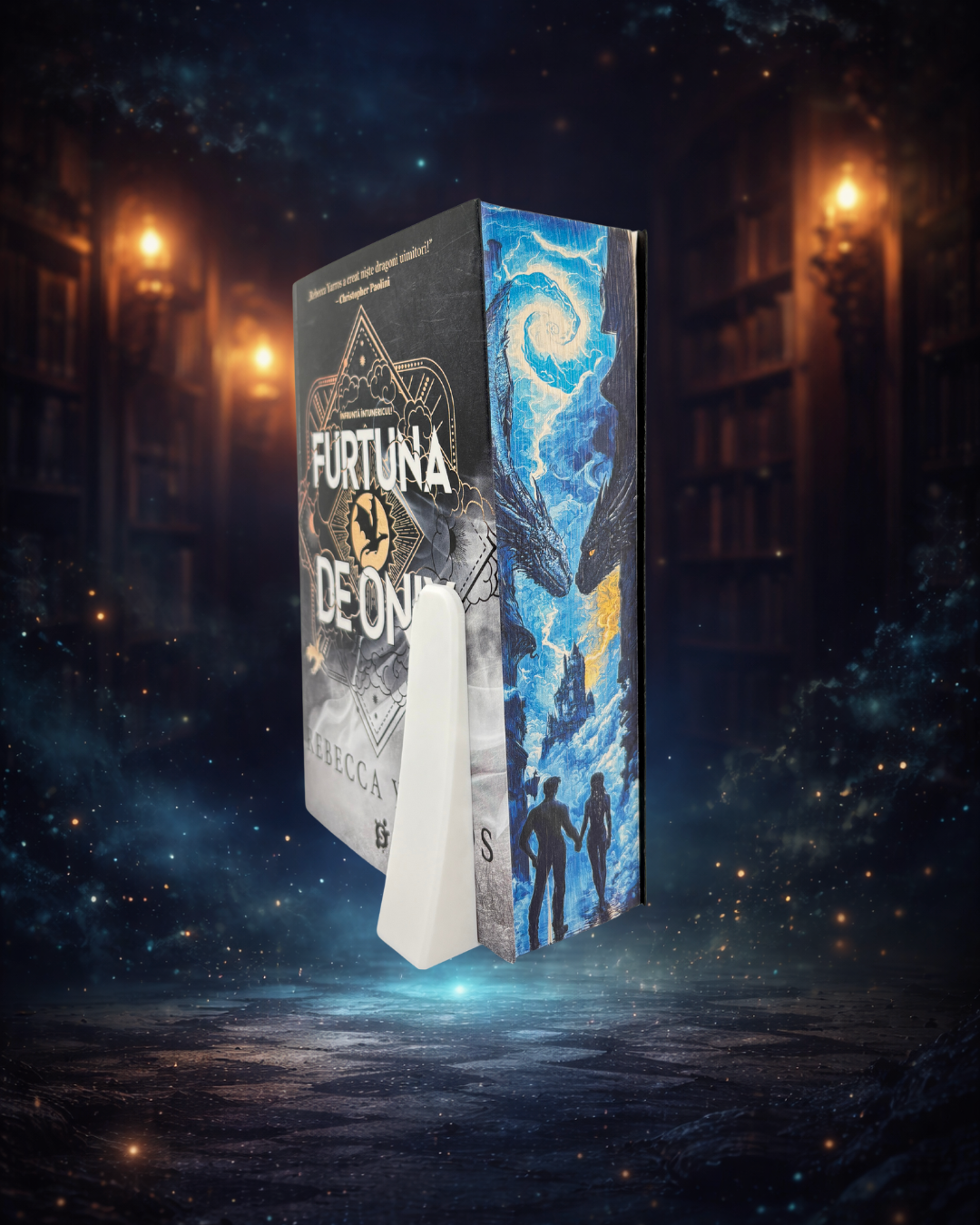 Furtuna de onix cu printed edges - Rebecca Yarros