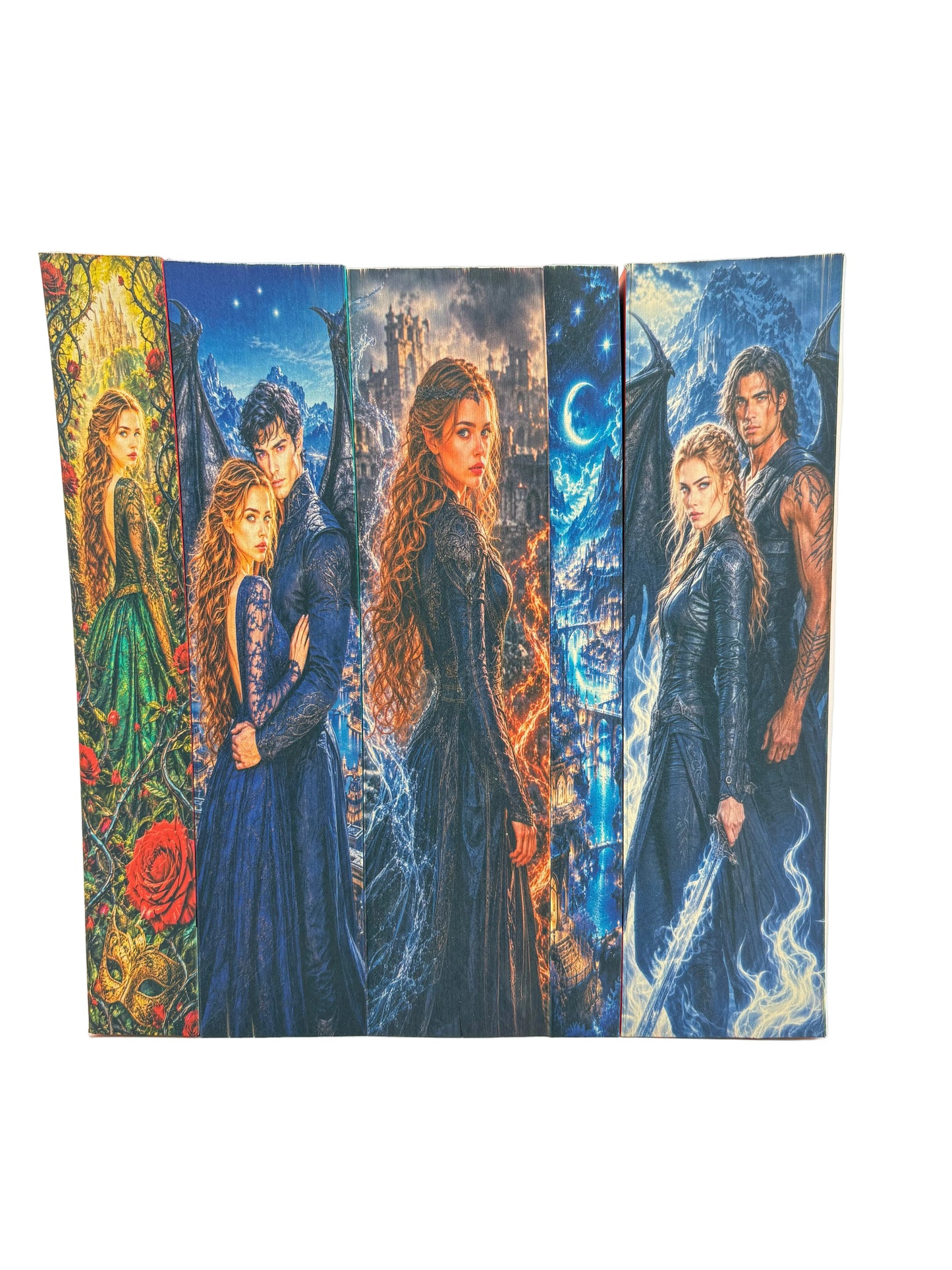 ACOTAR set with printed edges - Sarah J. Maas