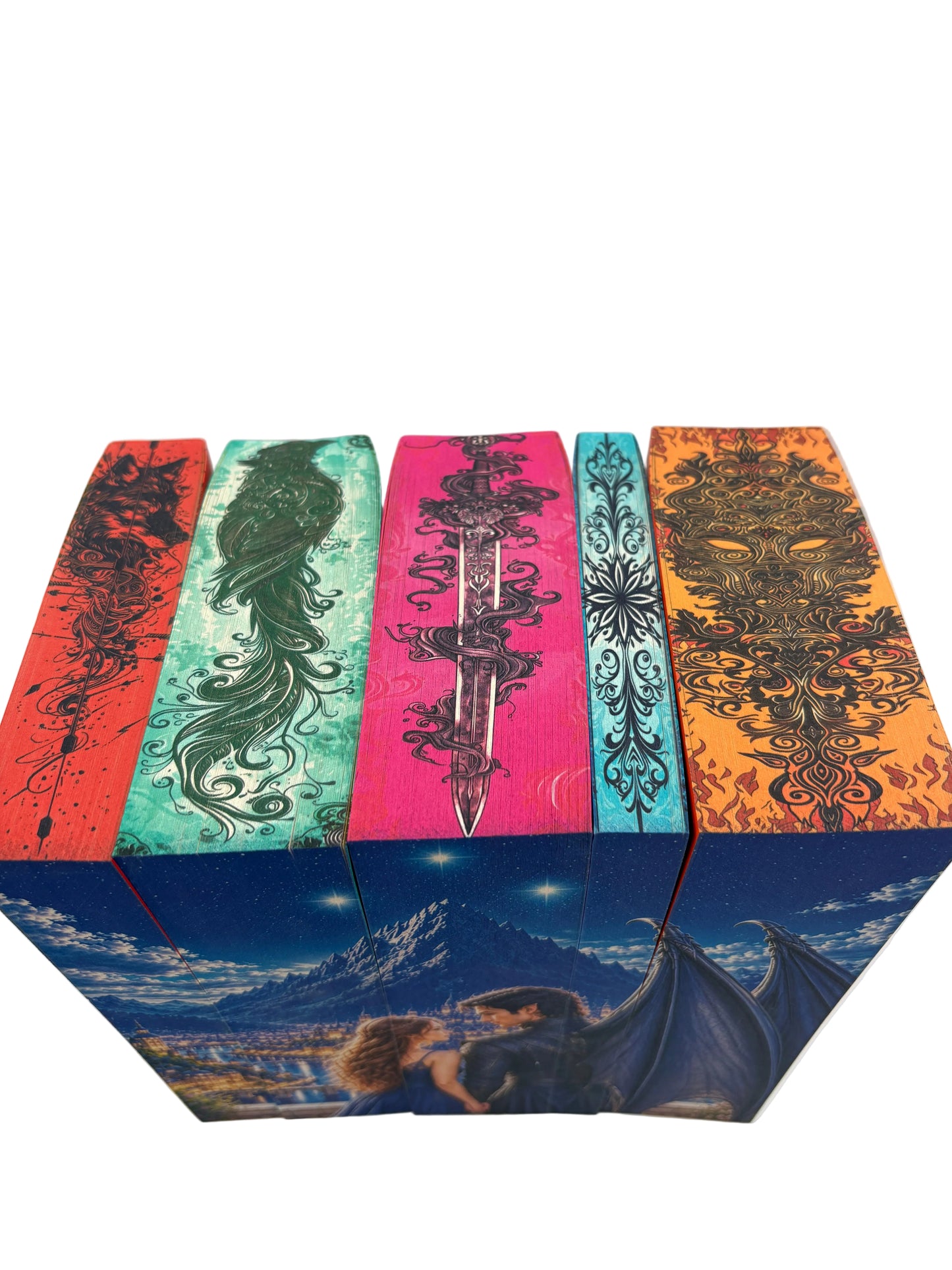 Acotar set - printed edges - model 4