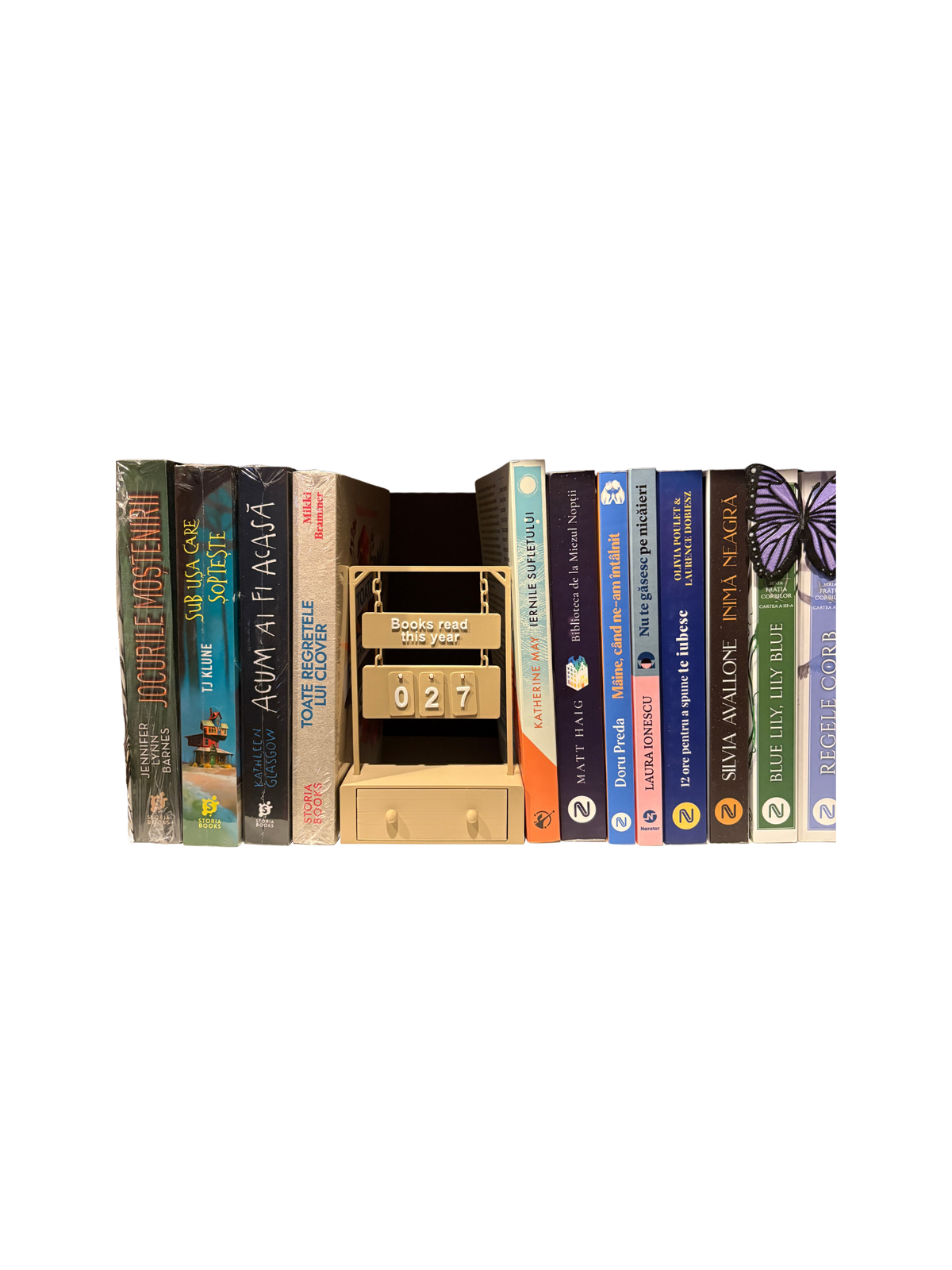 Câte cărți ai citit anul acesta? – Obiect Bookish 3D