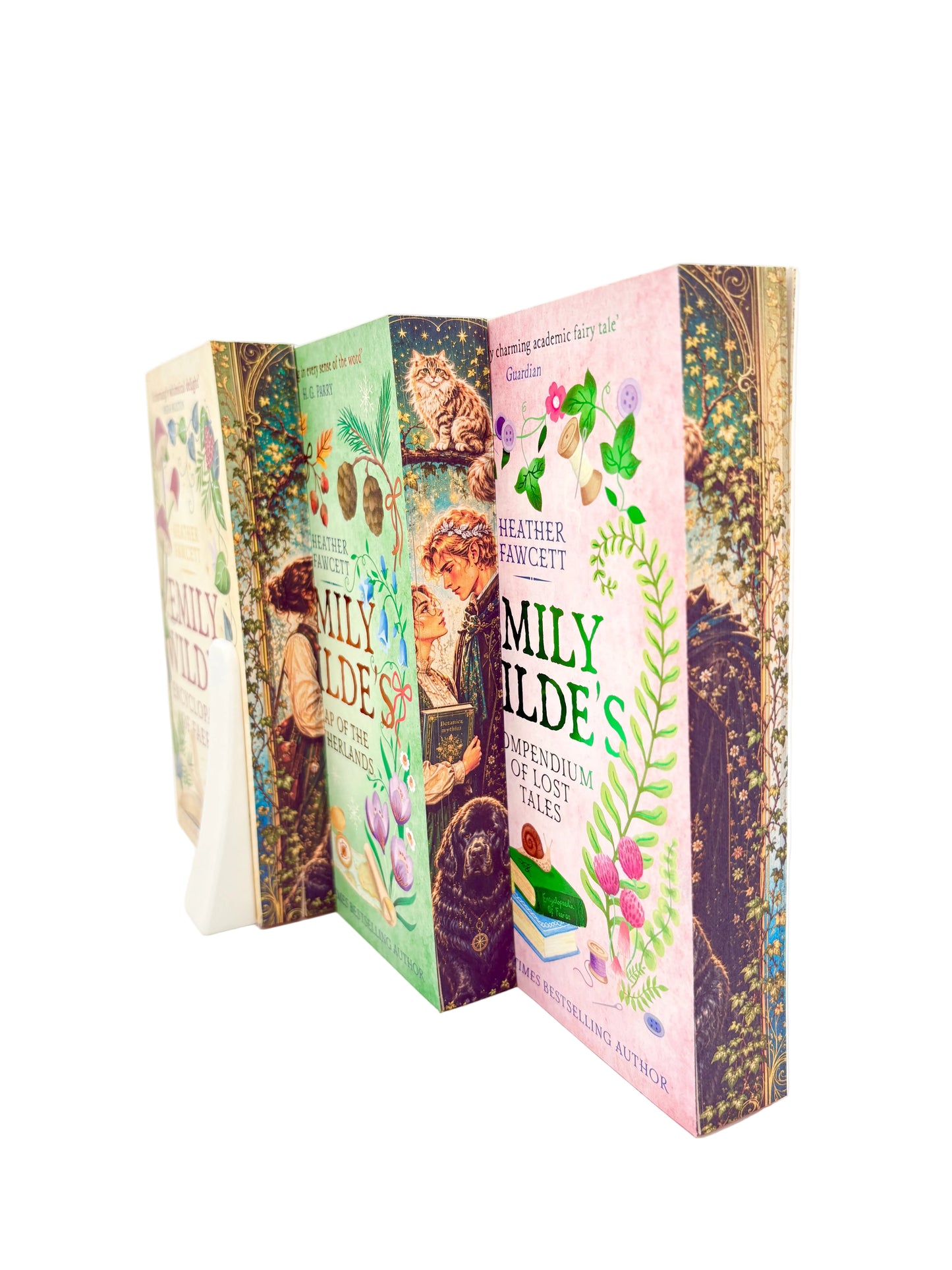 Emily Wilde's Trilogy - printed edges - 3 volume - paperback