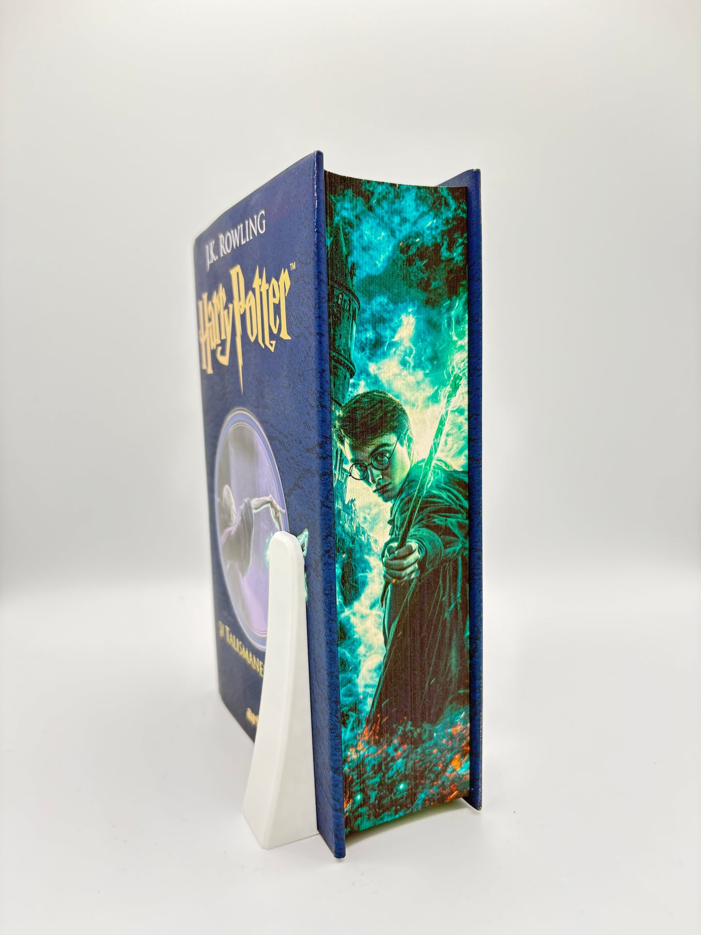 Harry Potter și Talismanele Morții - printed edges - tanarul vrajitor 