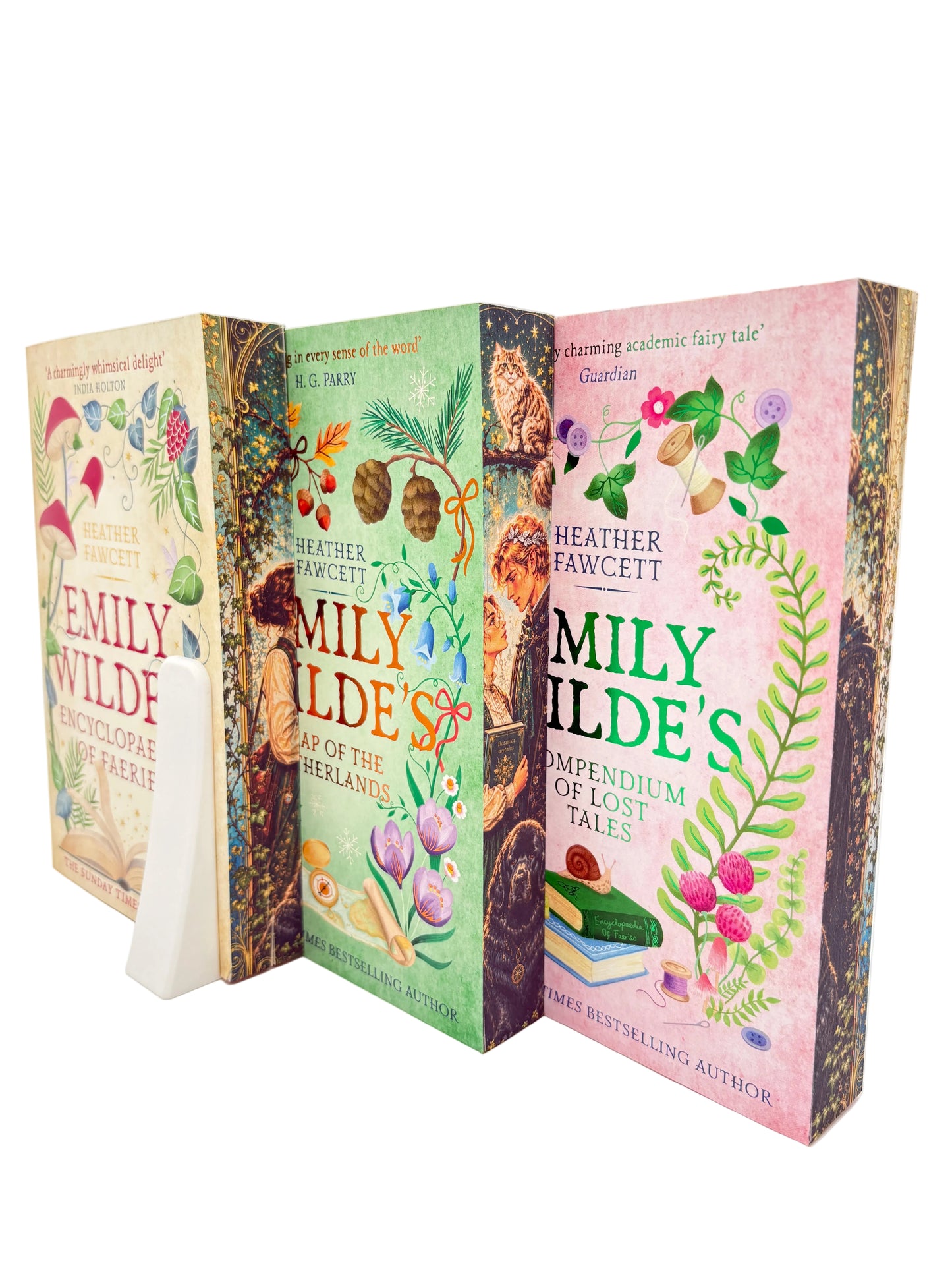Emily Wilde's Trilogy - printed edges - 3 volume - paperback
