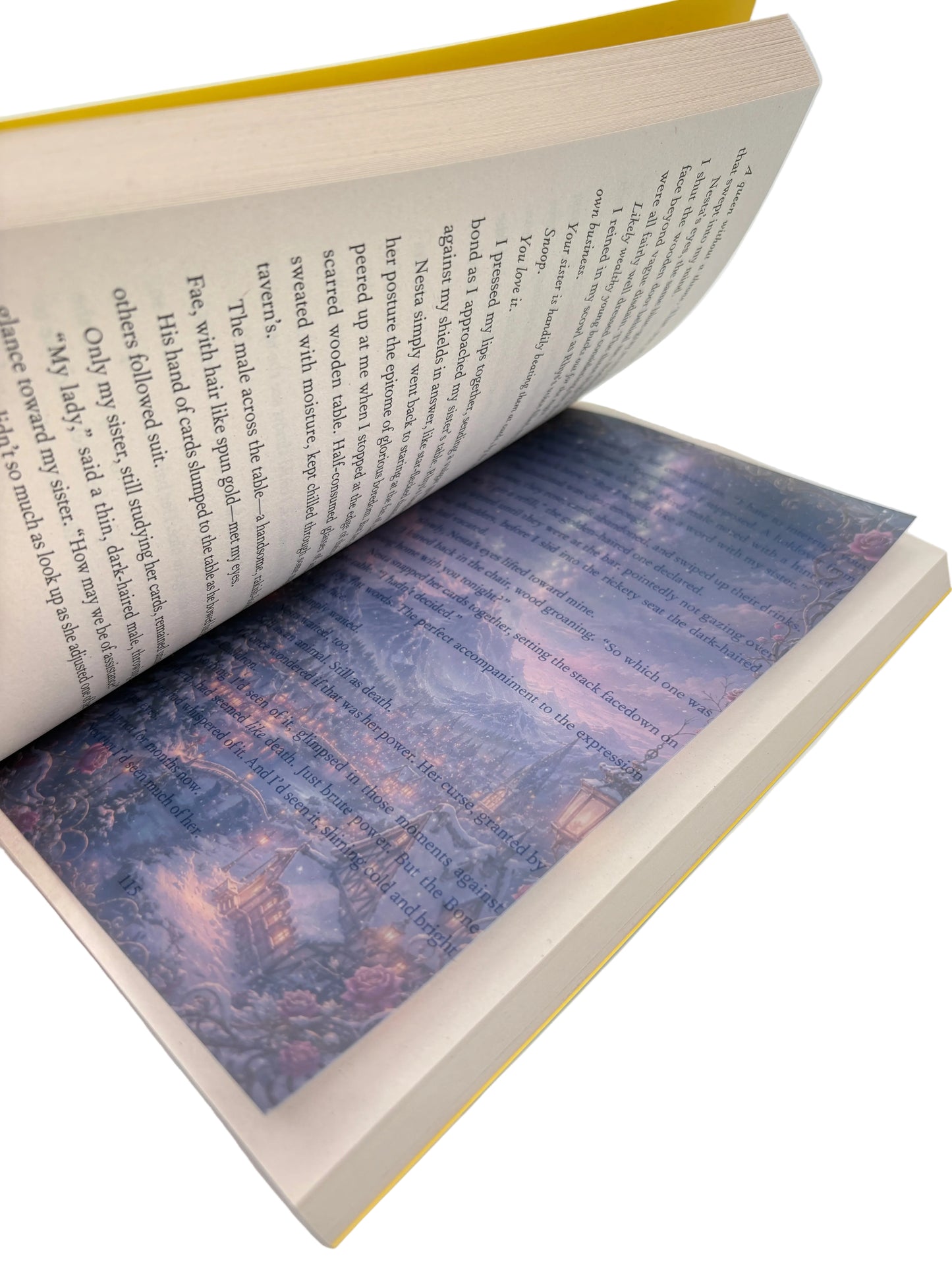 Overlay "A Court of Frost and Starlight" – Velaris - ilustrație detașabilă