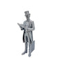 Arsene Lupin Figurine - 3D Bookshelf Decor