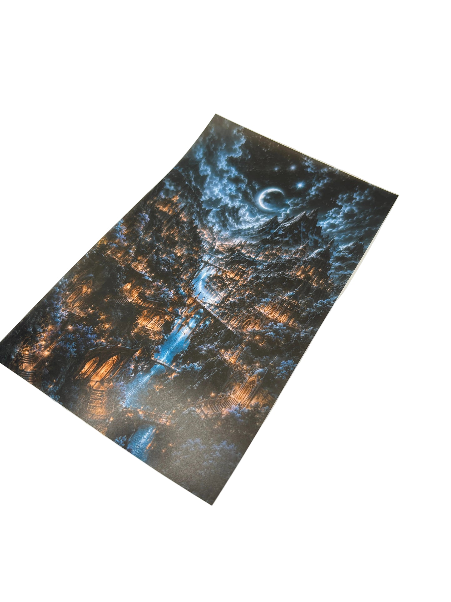 Overlay A Court Of Frost And Starlight - ilustrație detașabilă