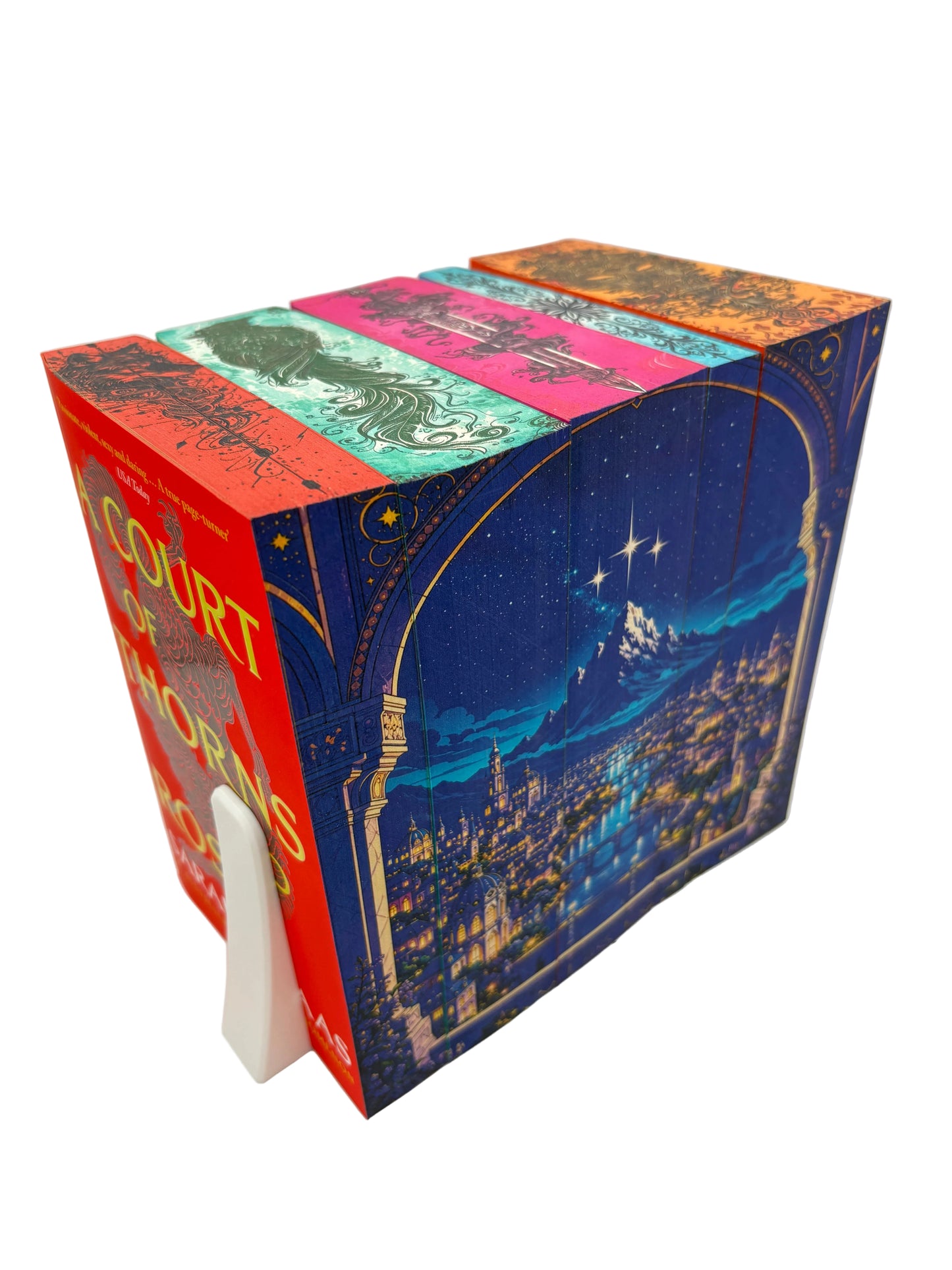 ACOTAR set with printed edges - Sarah J. Maas