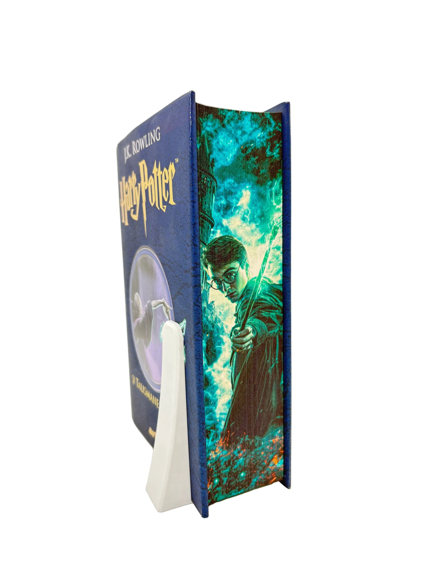 Seria Harry Potter cu printed edges - 7 volume: imagine inspirata din Harry Potter și Talismanele Morții