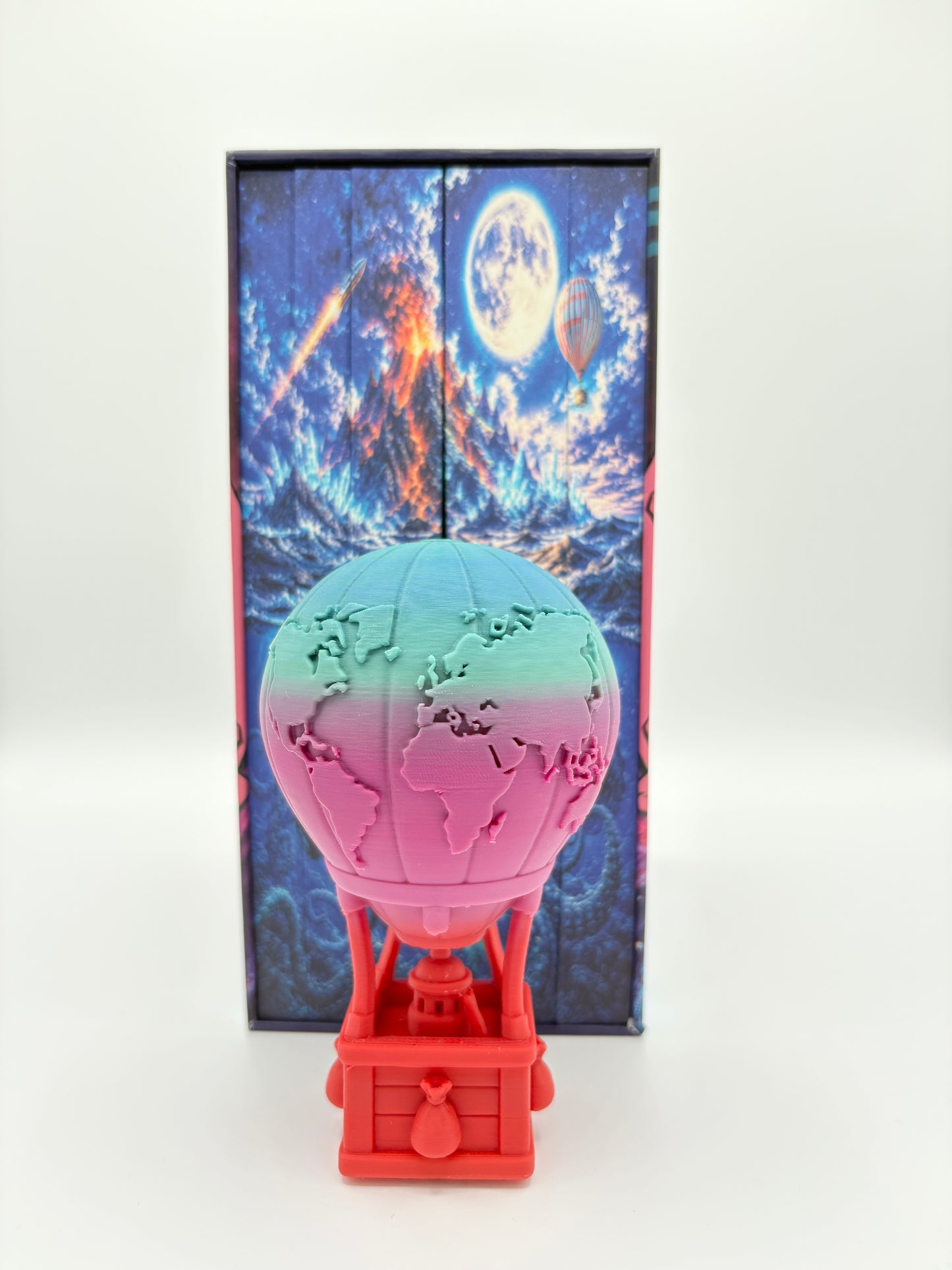 Ornament 3D Jules Verne - Balonul Exploratorului