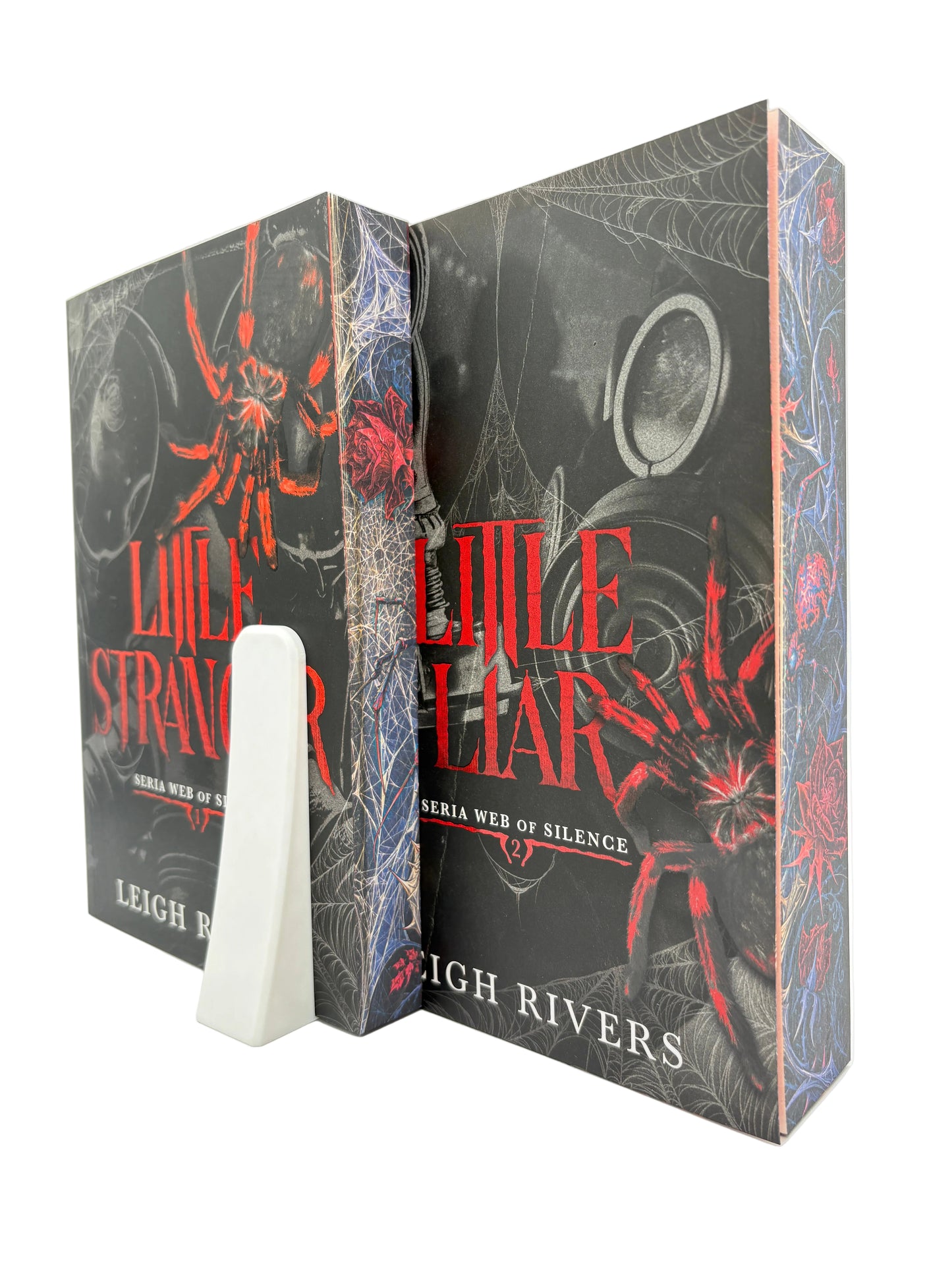 Little Stranger & Little Liar - printed edges - Web of Silence