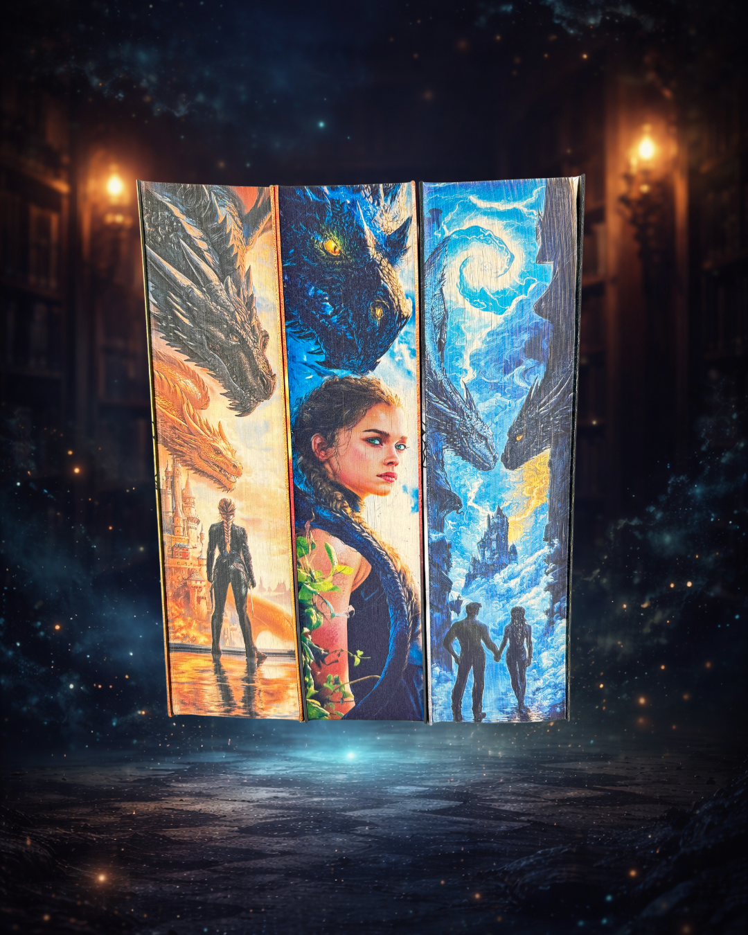 Pachet 'A patra aripă' - 3 volume printed edges