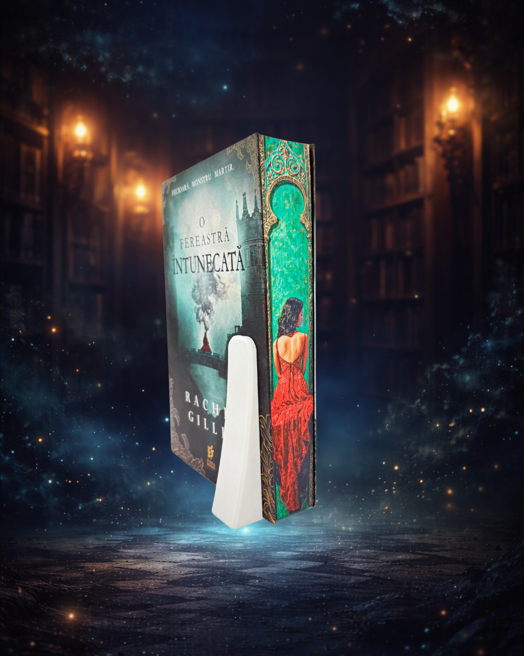 O fereastră întunecată - printed edges