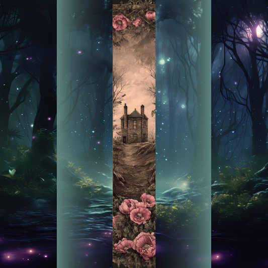 Design printed edges - Wuthering Heights, Emily Bronte