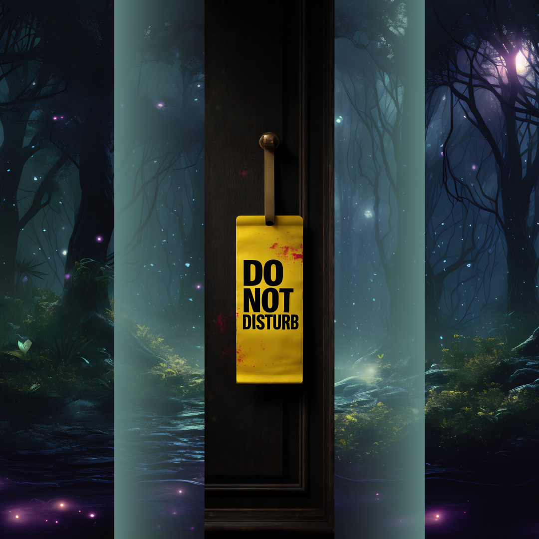 Design printed edges - Nu deranjați