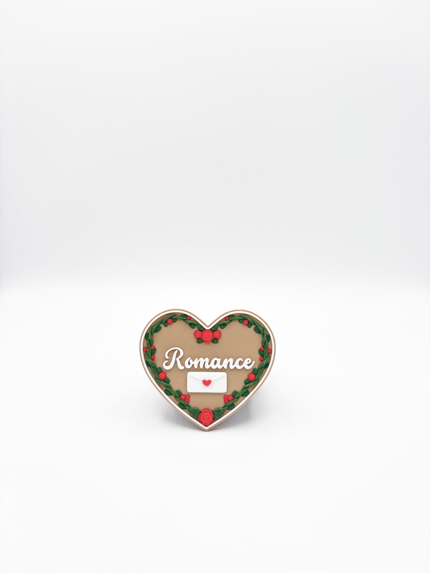 Romance - Plăcuță decorativă pentru bibliotecă