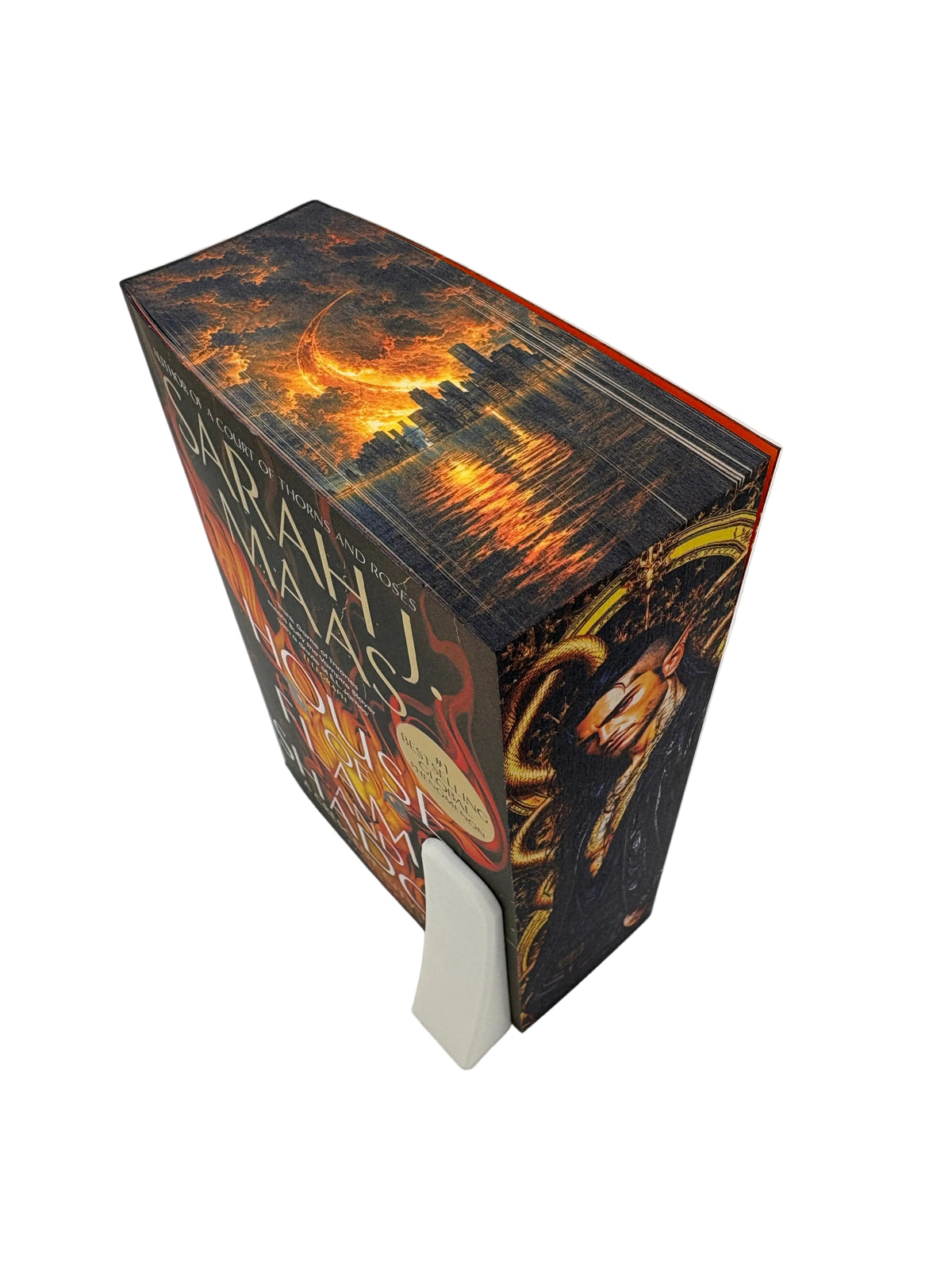 House of Flame and Shadow - printed edges - design 2