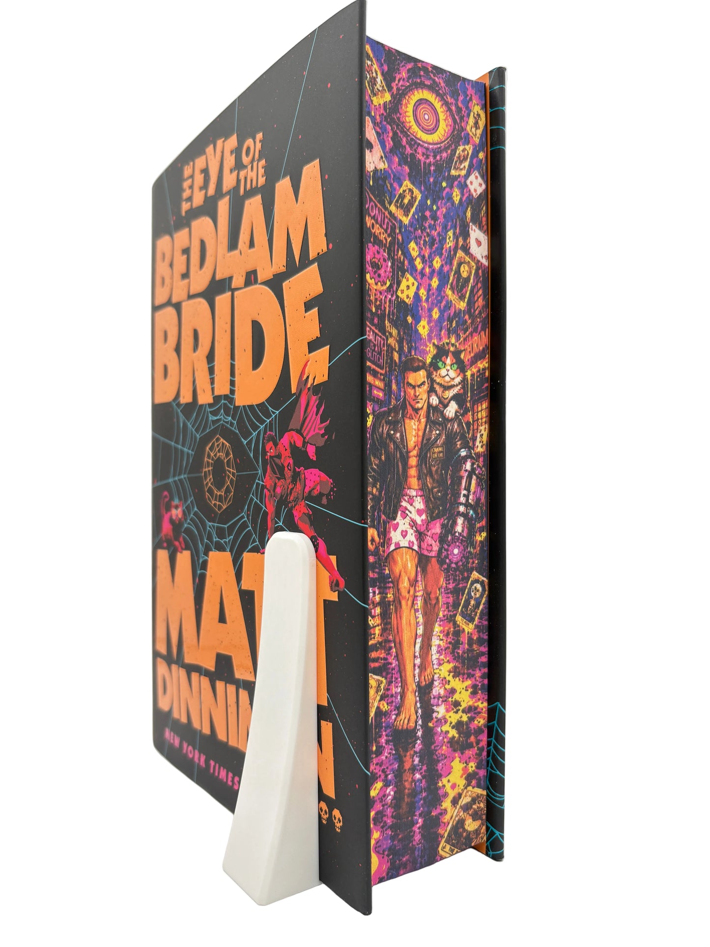 The Eye of the Bedlam Bride - printed edges - Matt Dinniman