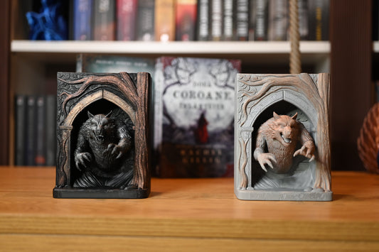 Book Nook Vârcolac 3D