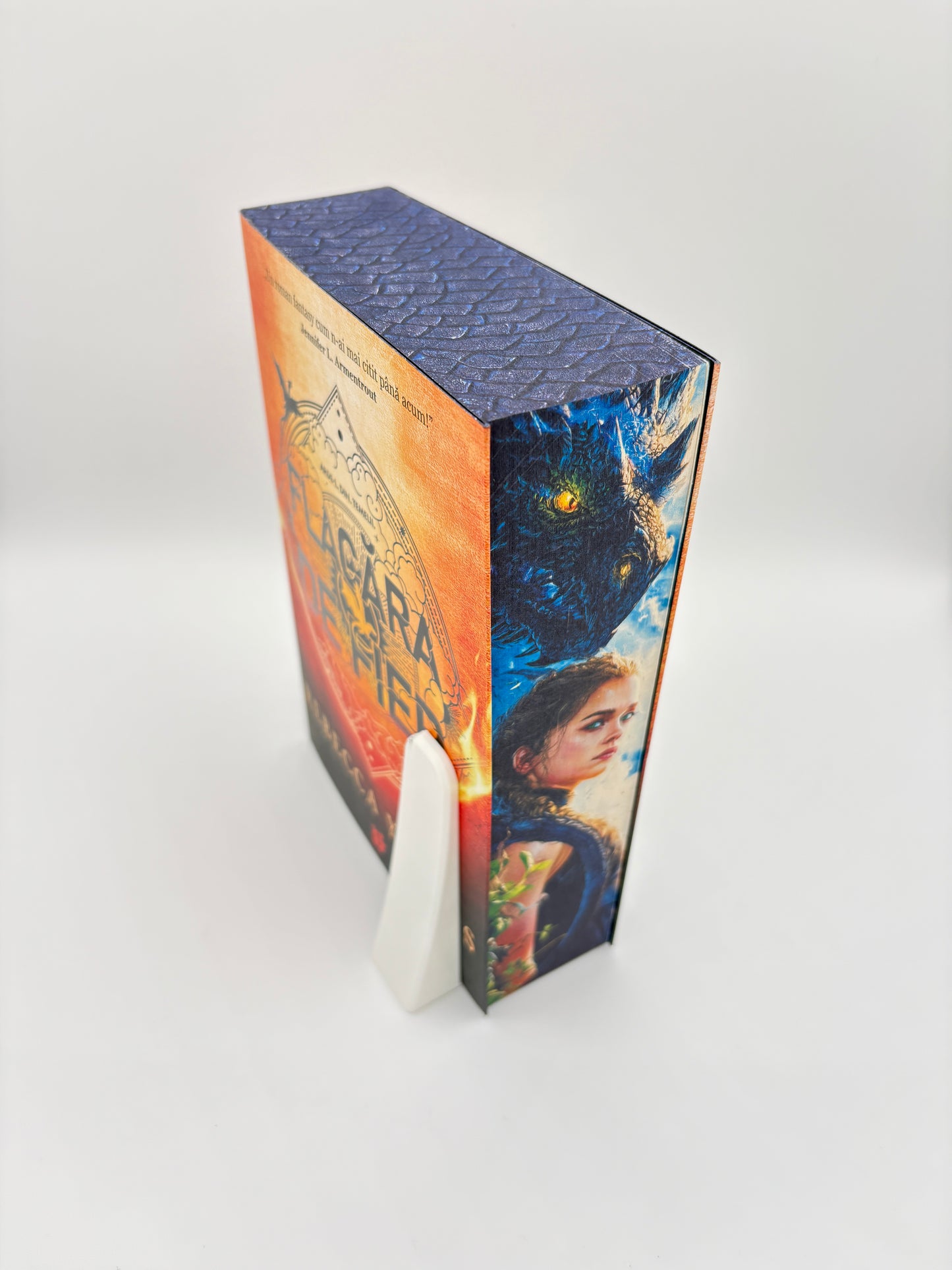 Flacăra de fier cu printed edges - Rebecca Yarros