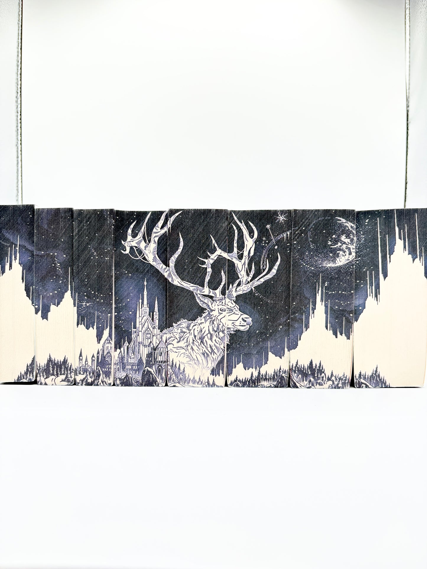 Box set Throne of Glass cu printed edges - limba engleză