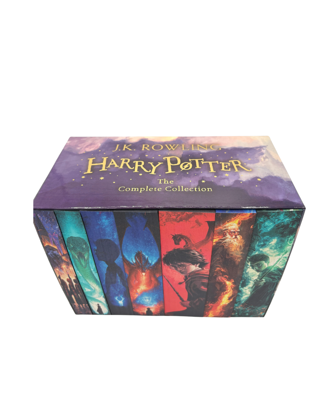 Box set Harry Potter - printed edges