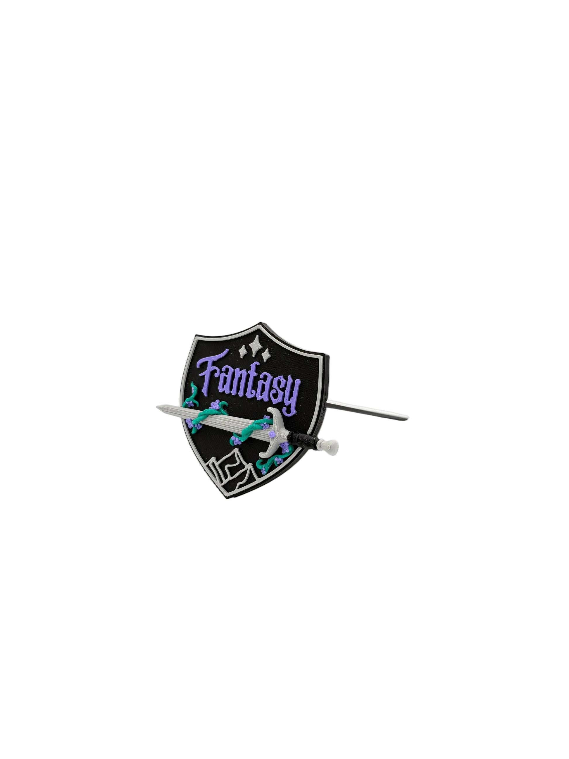 Fantasy - Plăcuță decorativă pentru bibliotecă