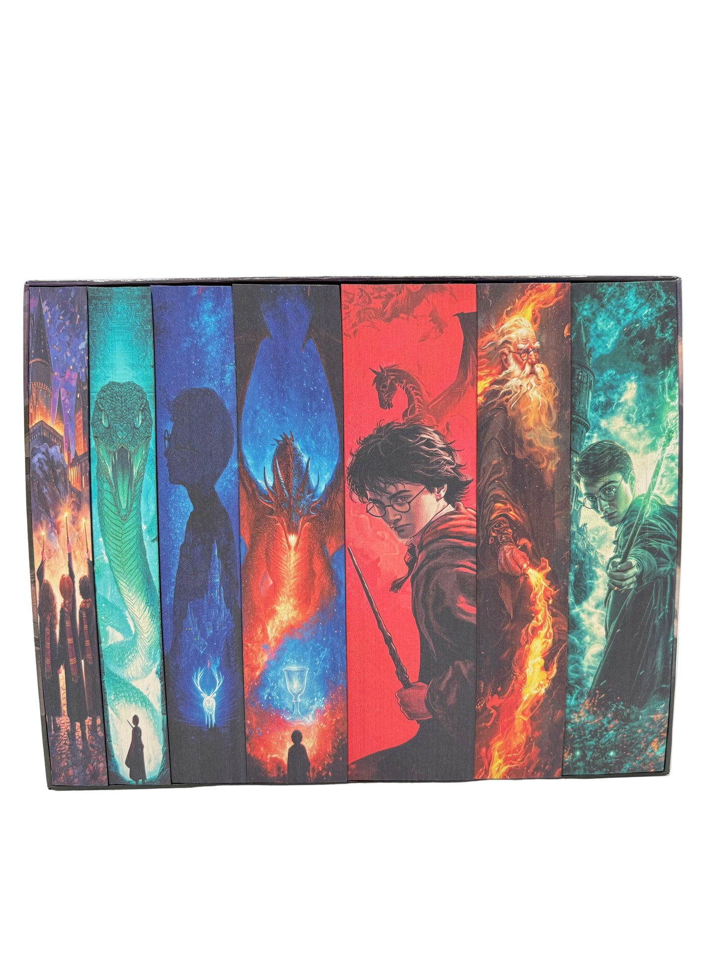 Box set Harry Potter - printed edges
