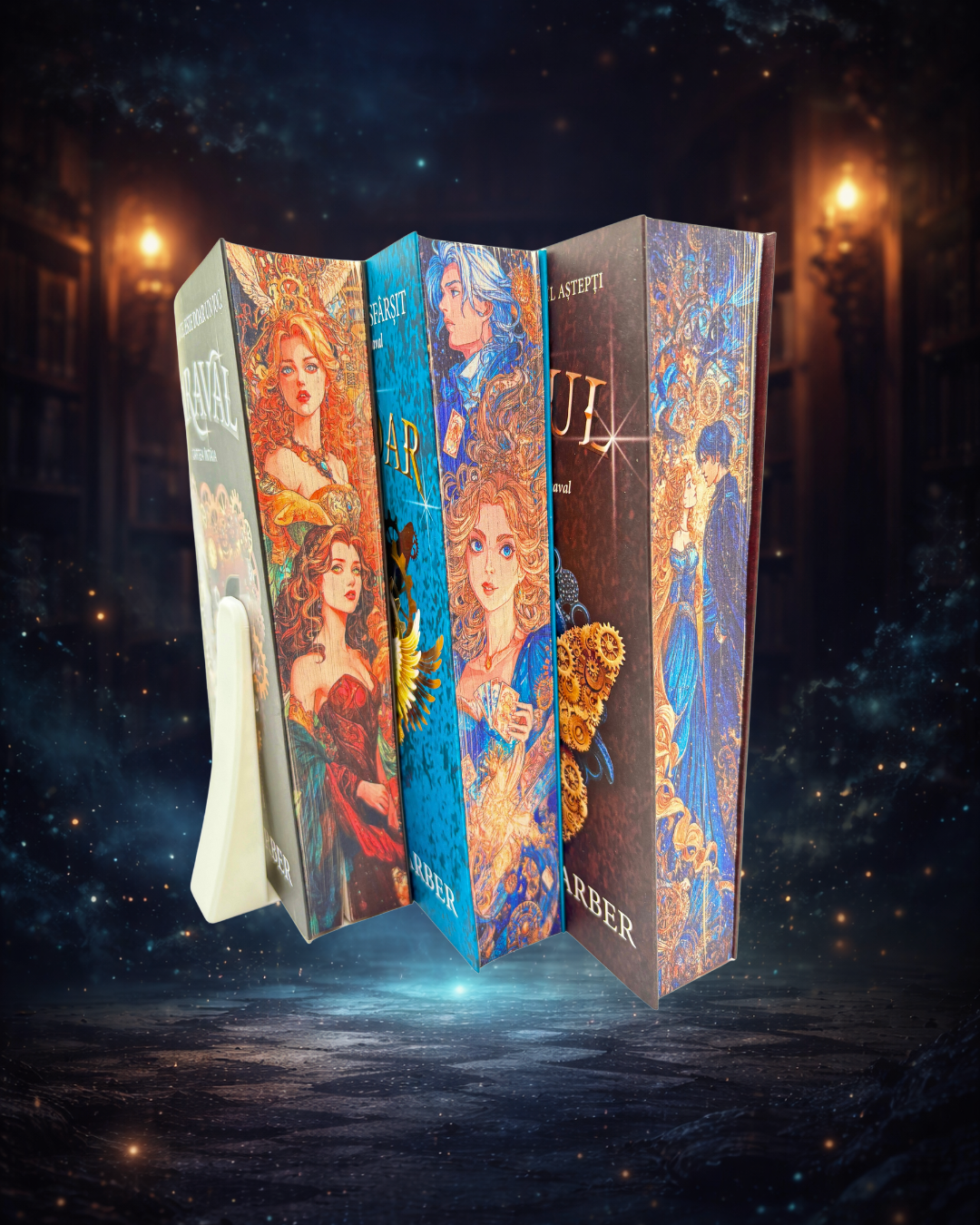 Set Caraval - 3 volume cu printed edges - Stephanie Garber