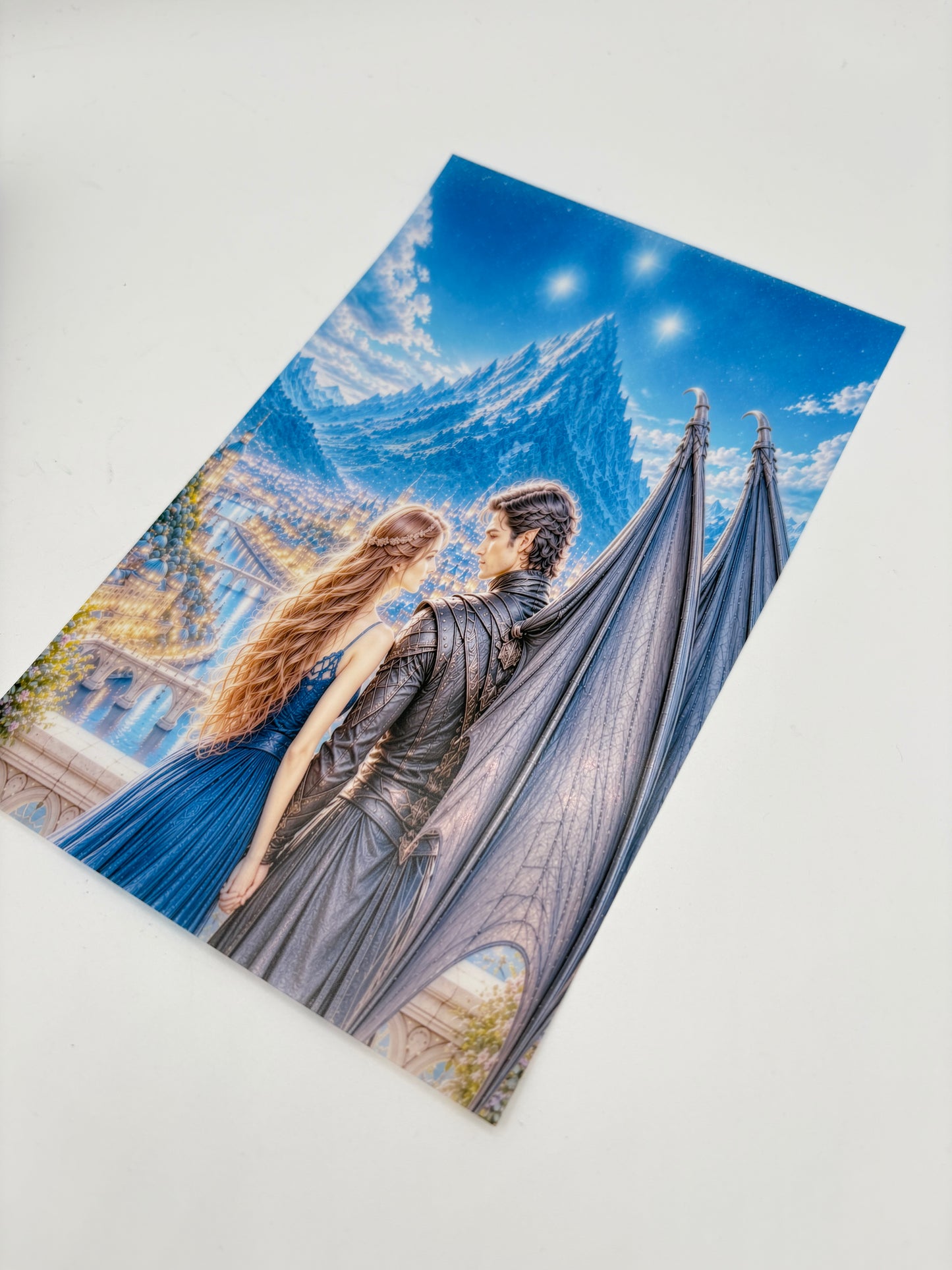 Overlay ACOTAR - Feyre si Rhysand - ilustrație detașabilă