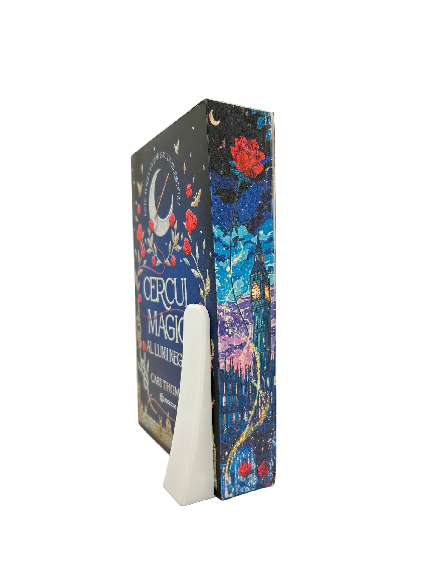 Cercul magic al lunii negre - printed edges - Cari Thomas