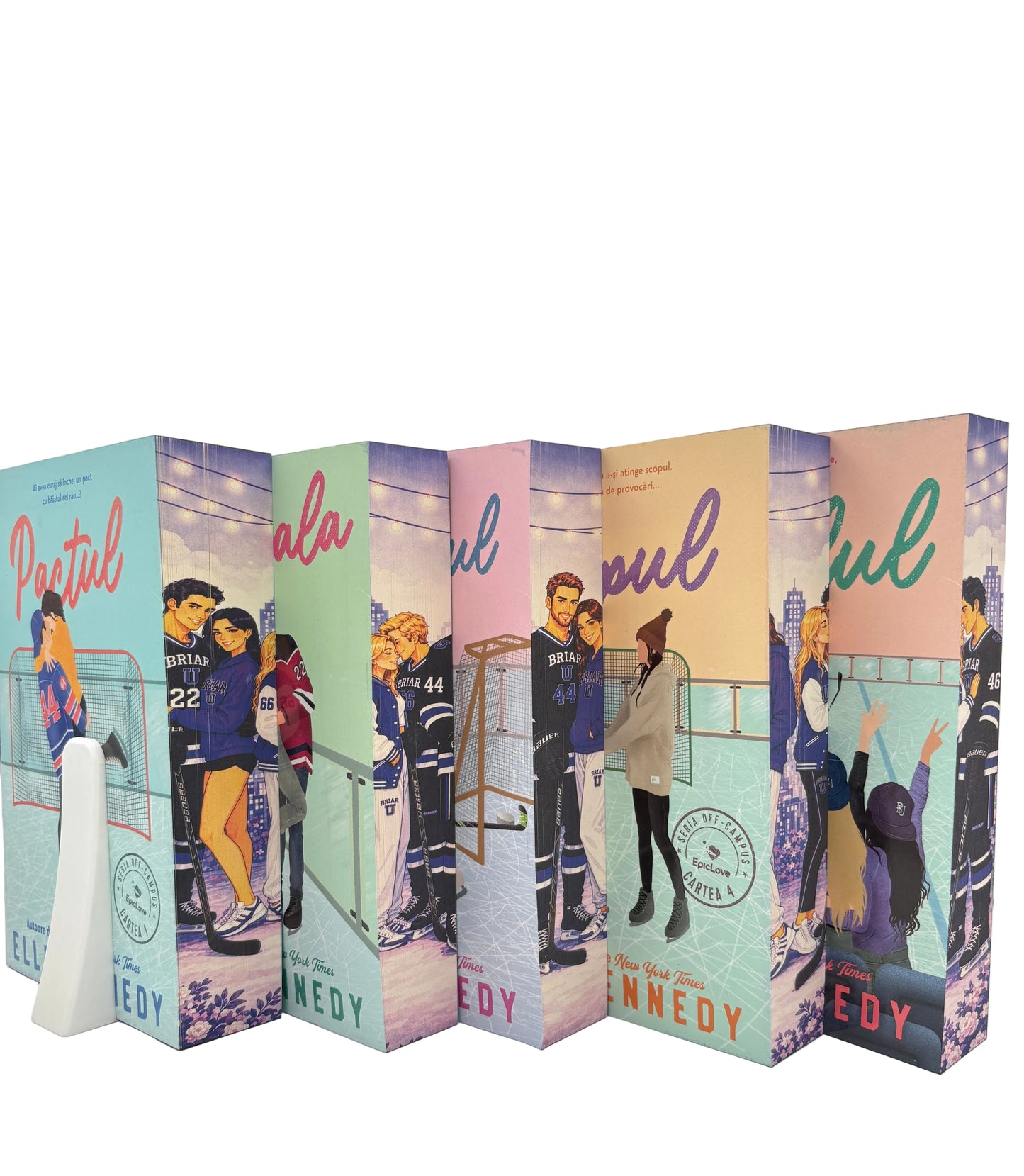 Off-Campus - pachet 5 volume - printed edges