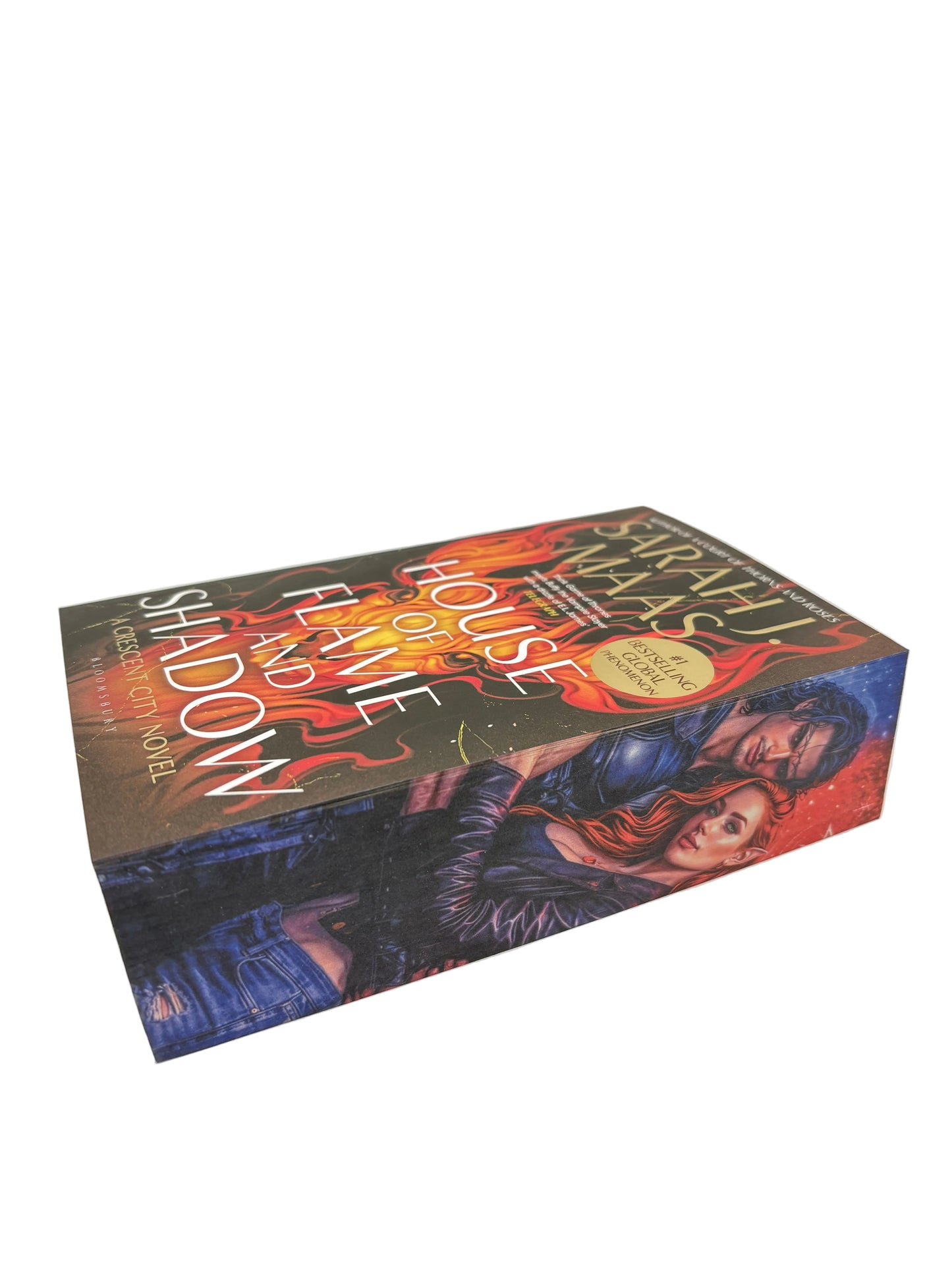 House of Flame and Shadow - printed edges - Crescent City