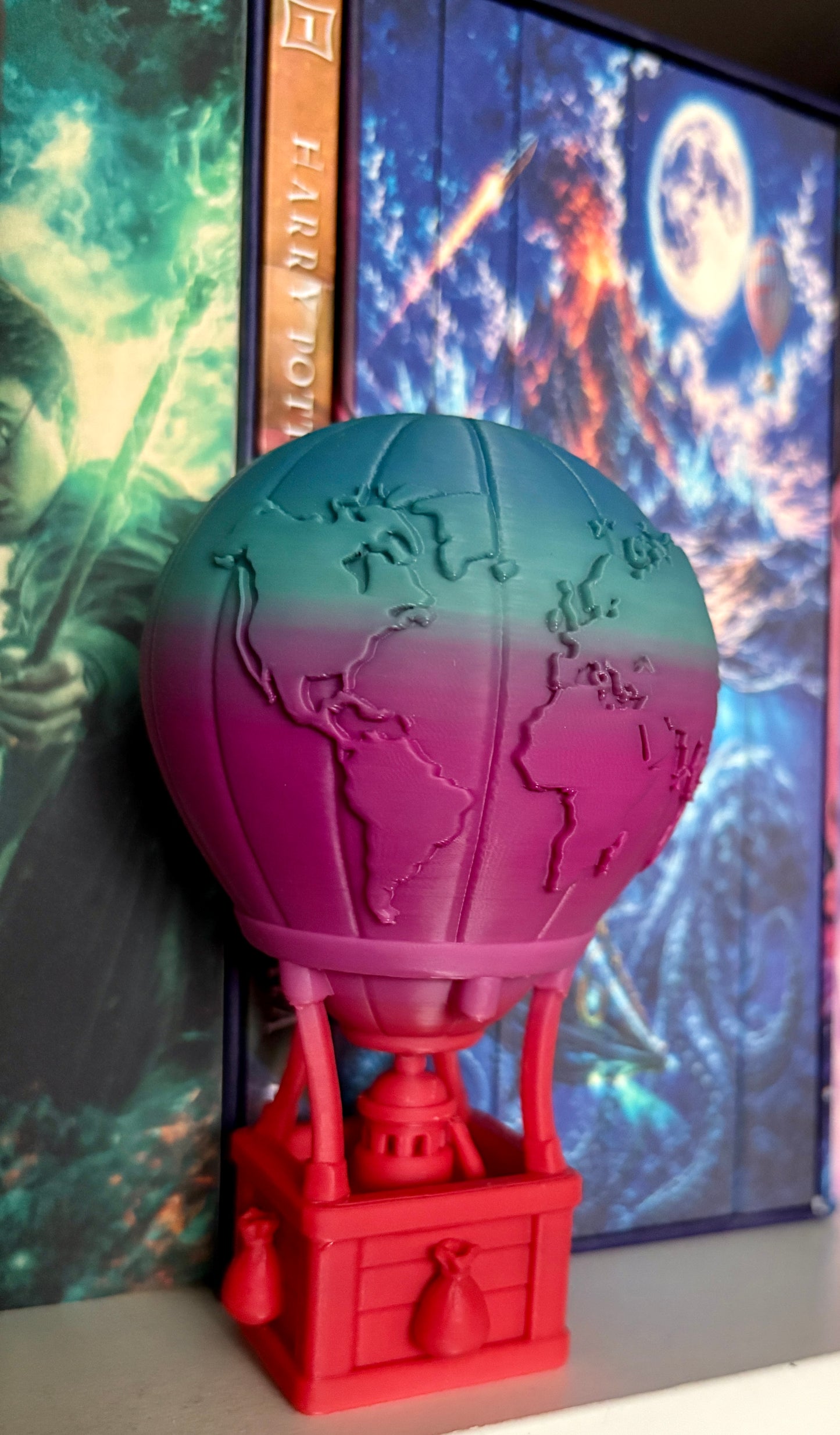 Ornament 3D Jules Verne - Balonul Exploratorului
