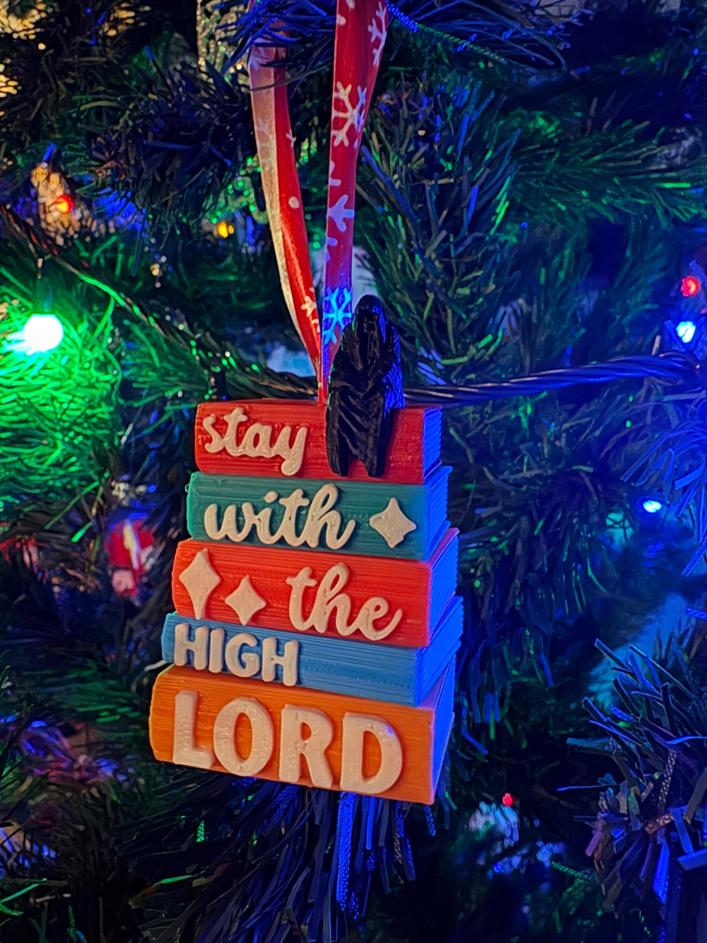 Ornament de brad bookish inspirat din ACOTAR