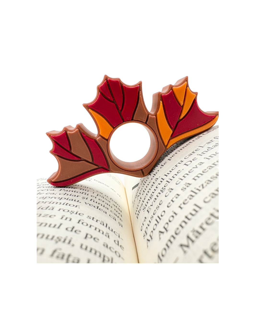 Accesoriu pentru citit – Page Holder – Frunze de Toamnă