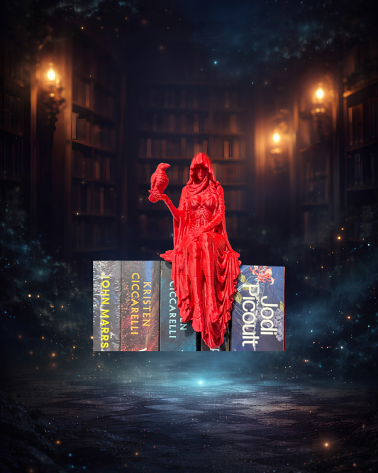 Figurină 3D Gothic Raven