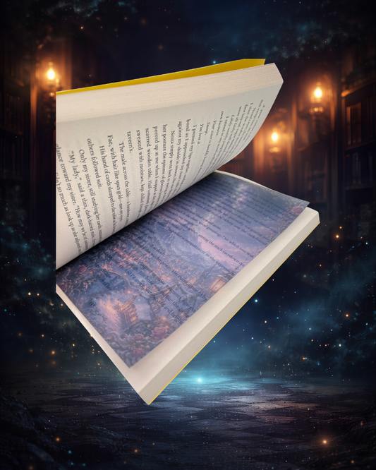 Overlay "A Court of Frost and Starlight" – Velaris - ilustrație detașabilă