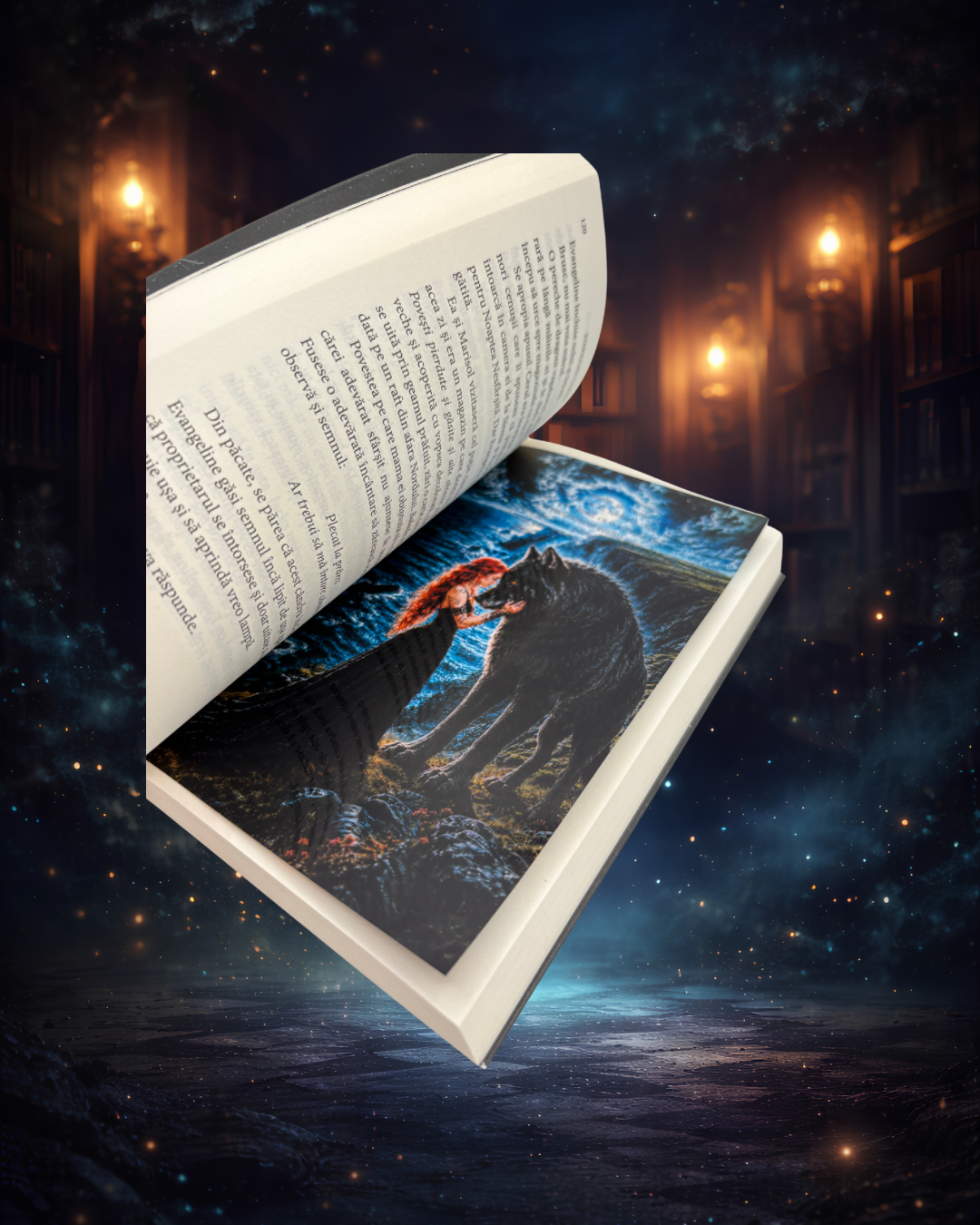 Overlay "Prințul nopții - The Night Prince"- ilustrație detașabilă