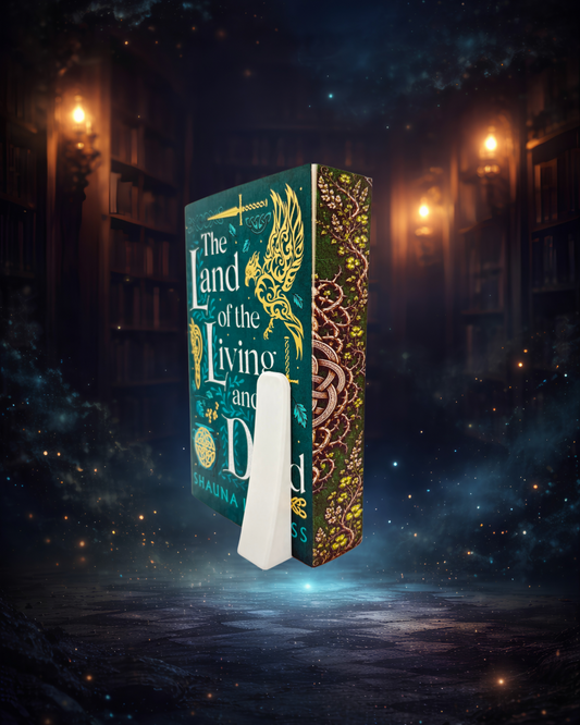 The Land of the Living and the Dead - printed edges - Shauna Lawless
