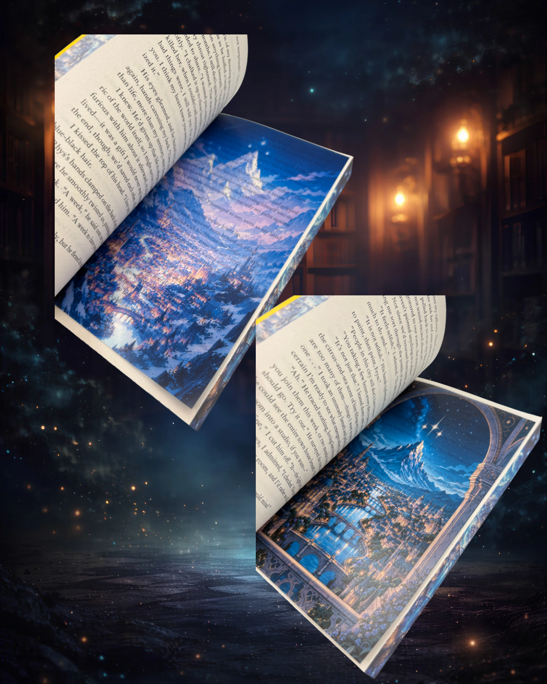 Overlay Velaris (Acotar)- ilustrație detașabilă