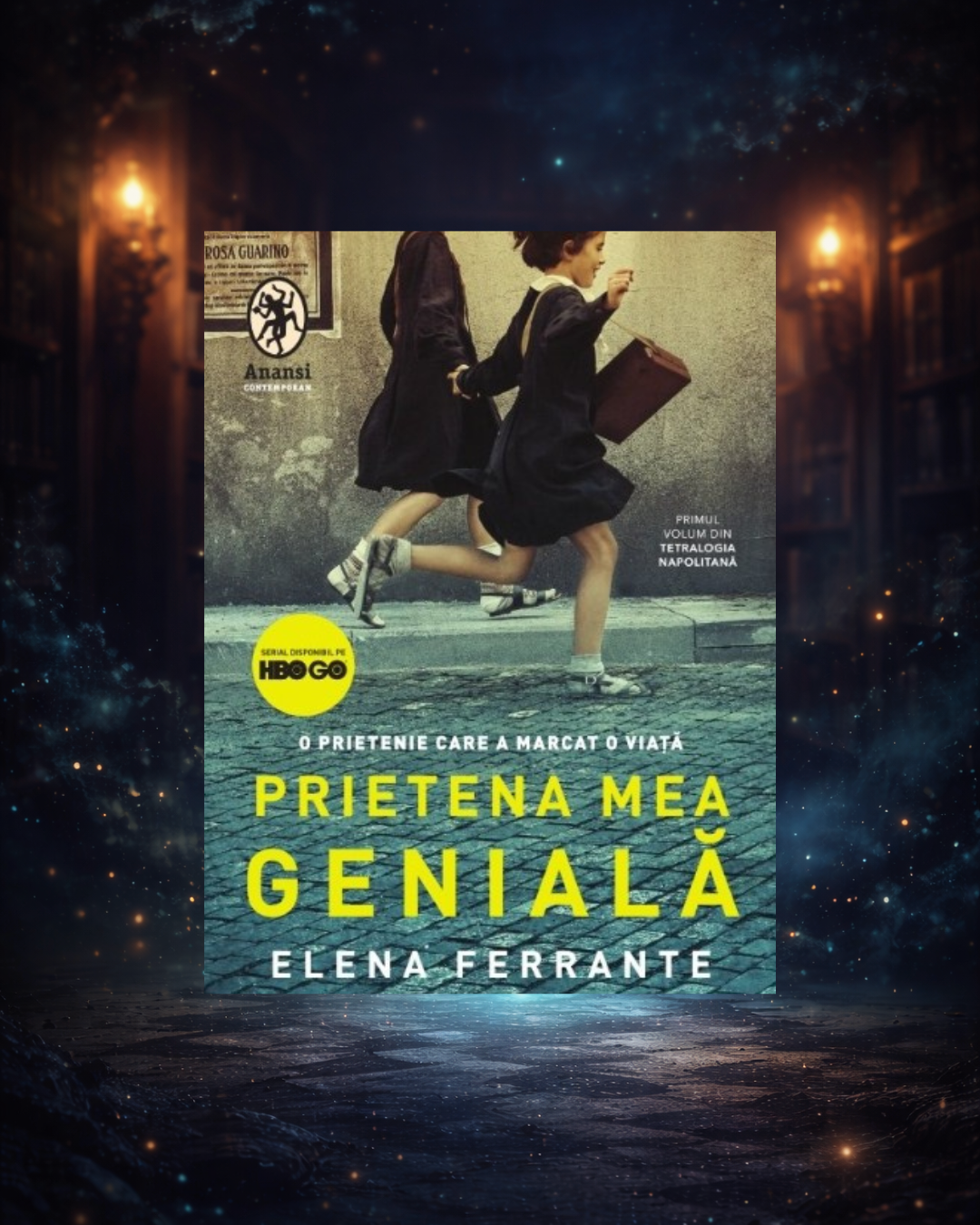 Prietena mea genială - printed edges