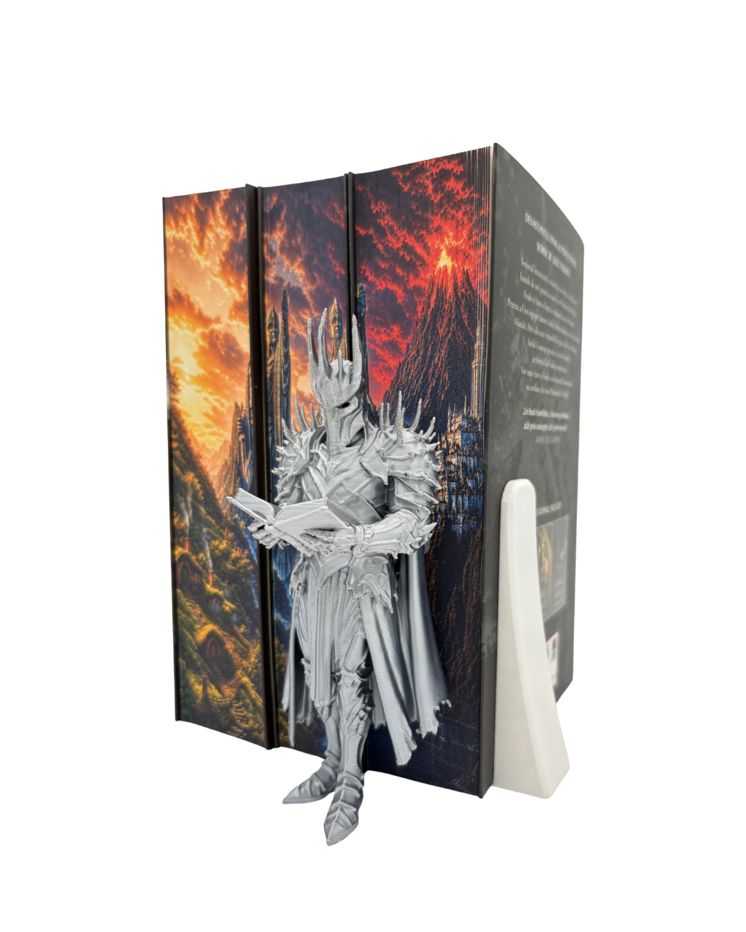 Figurină Sauron Reader – Decor 3D pentru raftul cu cărți