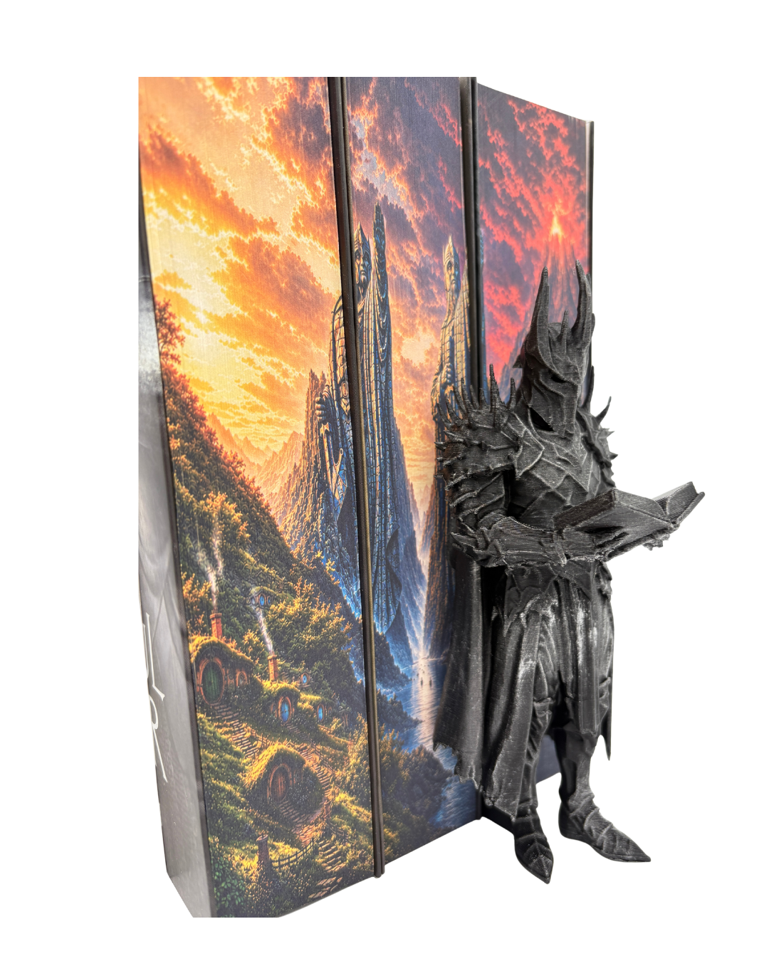 Figurină Sauron Reader – Decor 3D pentru raftul cu cărți