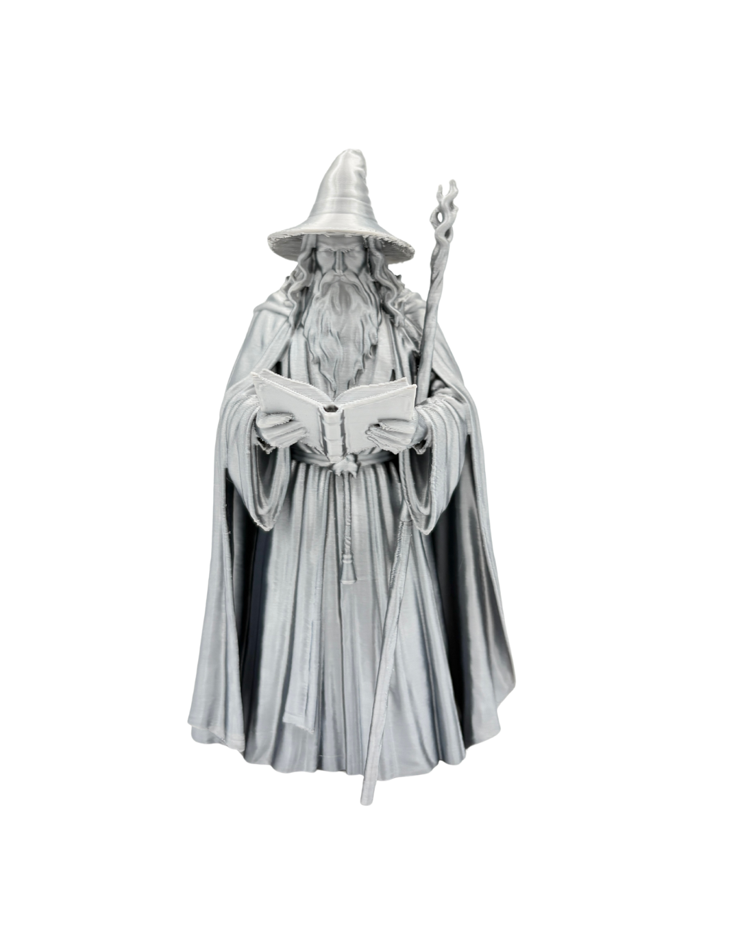 Figurină Gandalf Reader – Decor 3D pentru raftul cu cărți