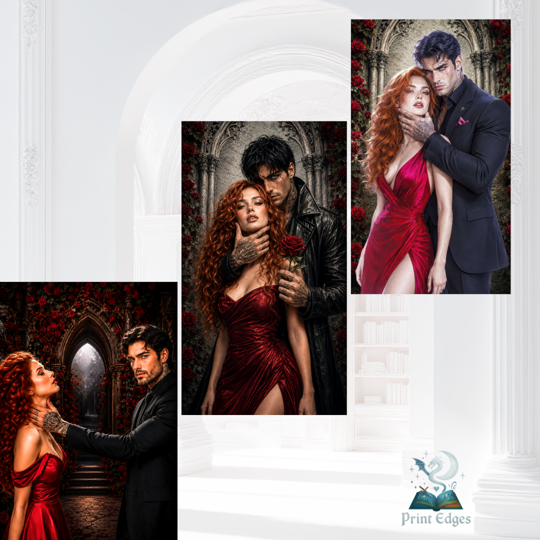 Design printed edges - Haunting&Hunting Adeline